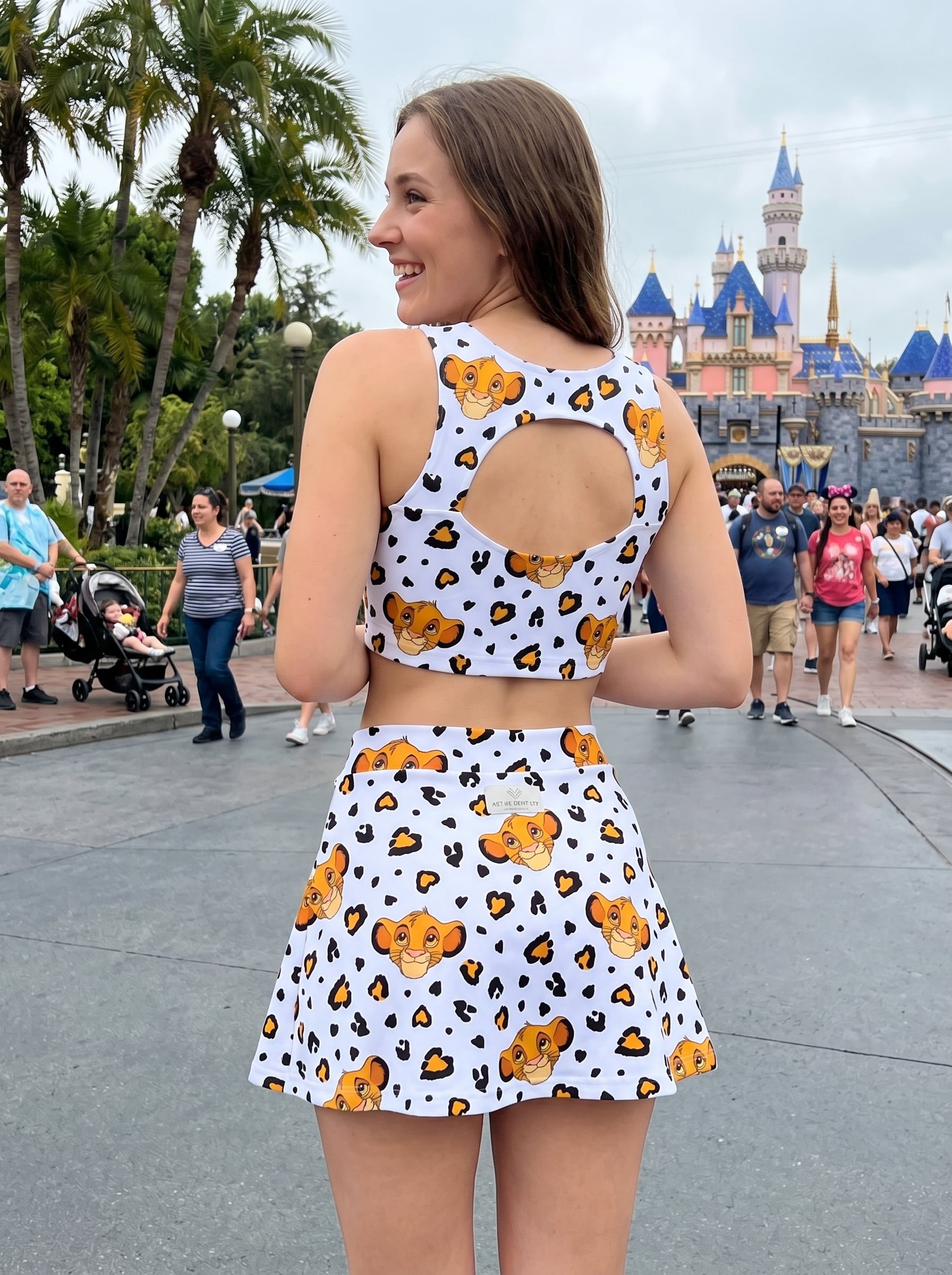 Lion King Matching Dress Set, Mom And Me Cartoon Outfit, Disneyland Family Trip Clothes - Image 5