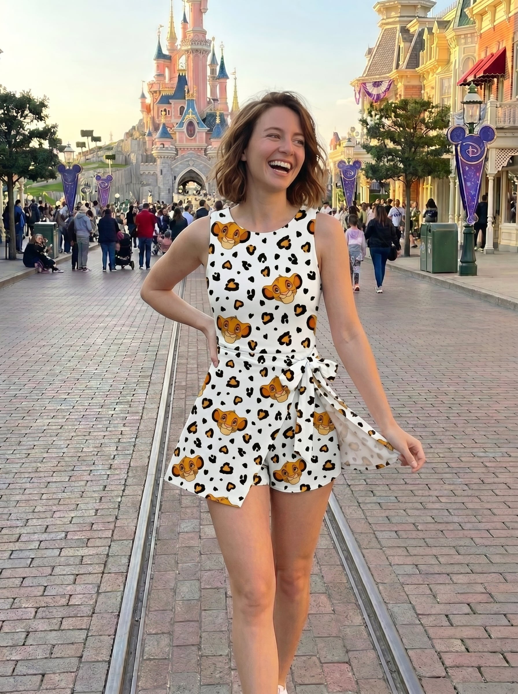 Lion King Tennis Dress Skirt, Disney Tennis Skort For Women - Image 3
