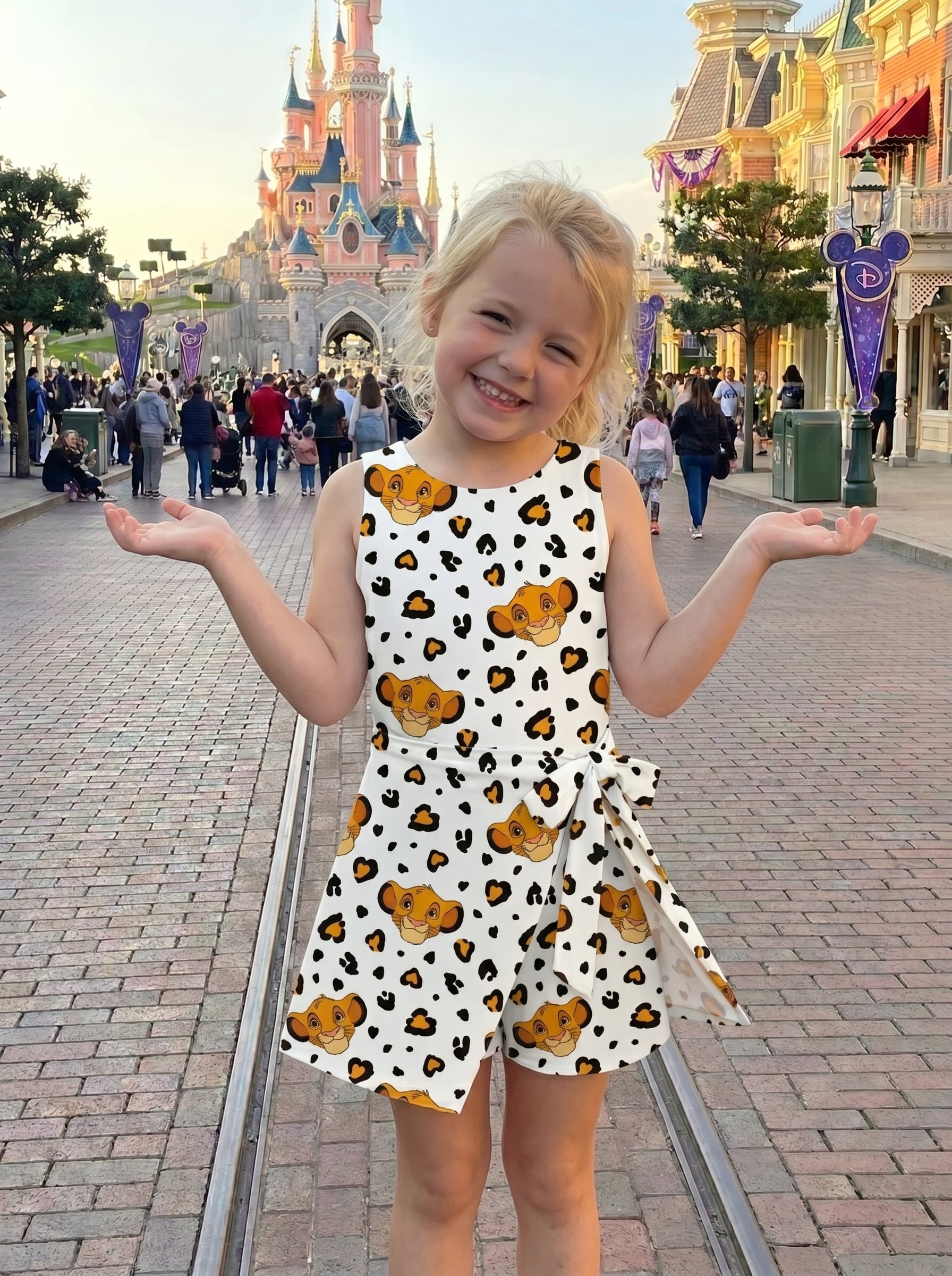 Lion King Tennis Dress Skirt, Disney Tennis Skort For Women - Image 2