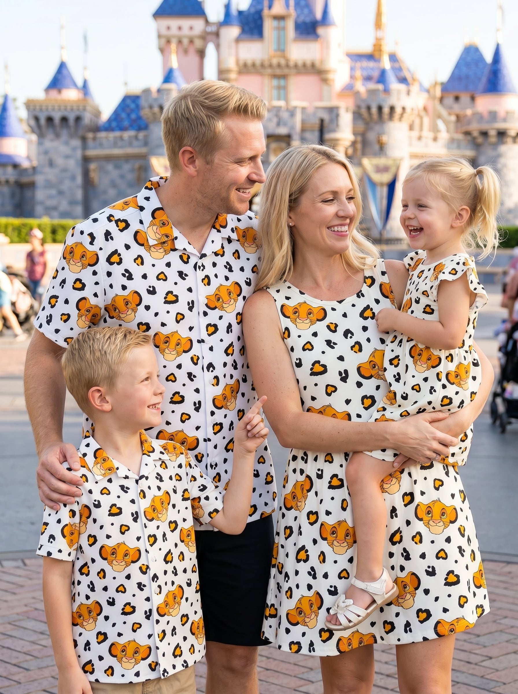 Lion King Matching Family Set, Disney Family Vacation Outfit, Disneyland Trip Clothes