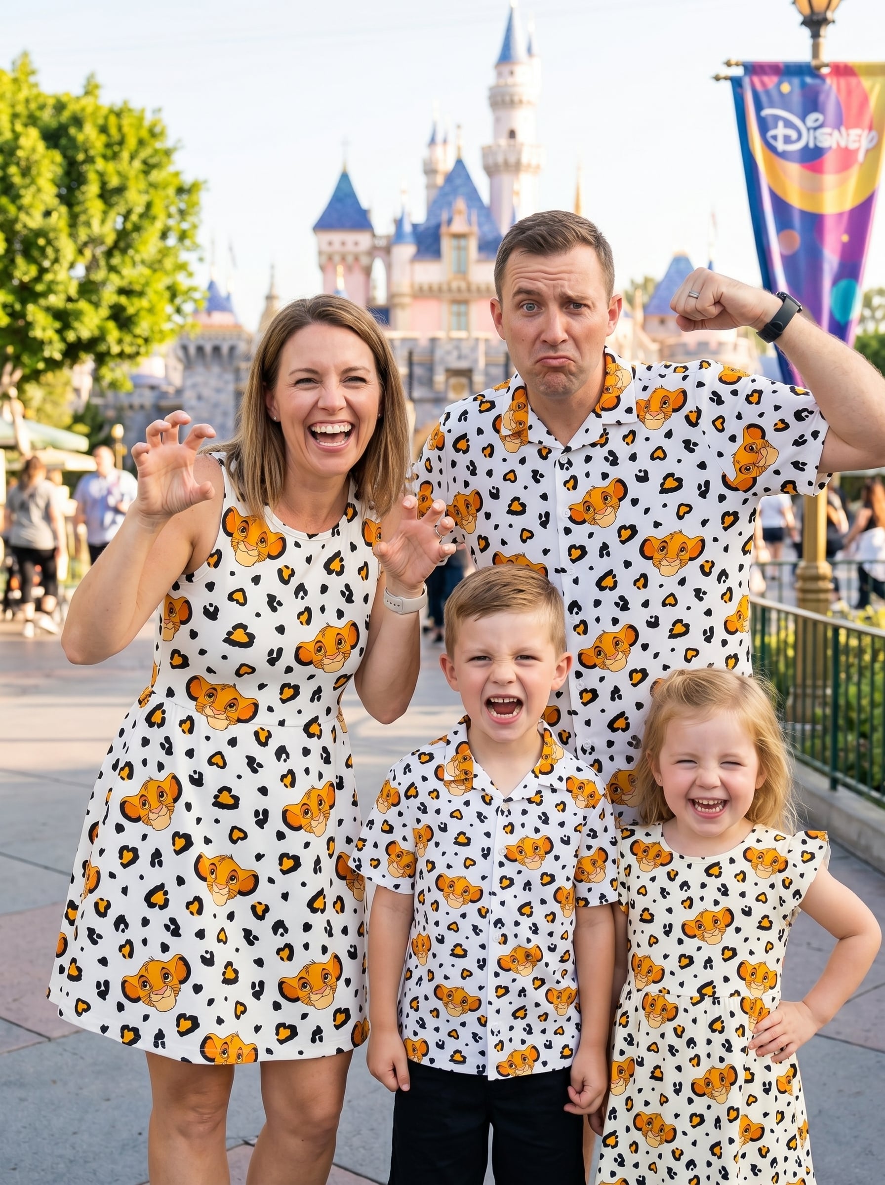 Lion King Matching Family Set, Disney Family Vacation Outfit, Disneyland Trip Clothes - Image 3
