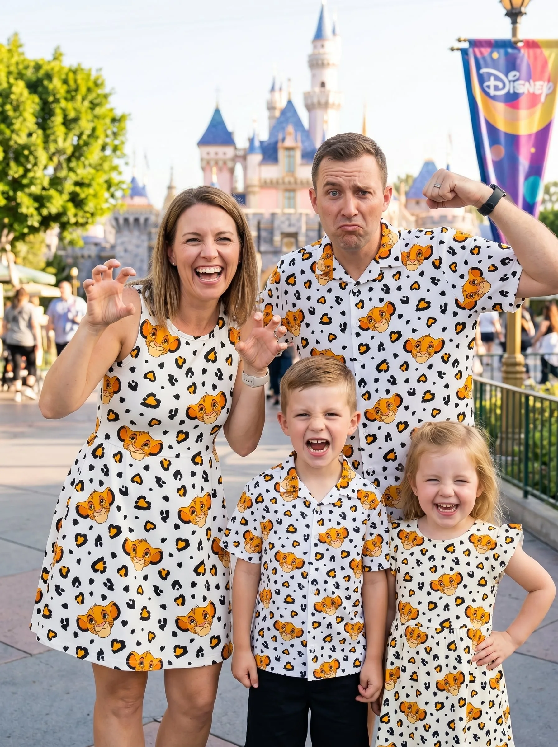 Lion King Matching Family Set, Disney Family Vacation Outfit, Disneyland Trip Clothes - Image 3