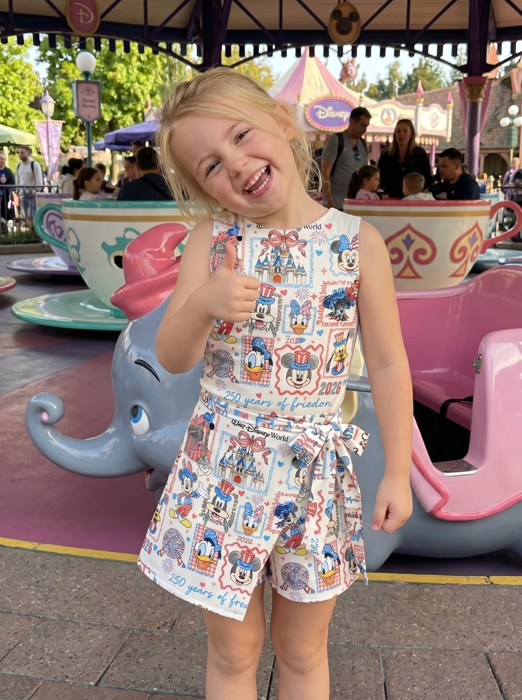 Disney Parks Tennis Dress Skirt, Disney Park Vacation Outfit - Image 4