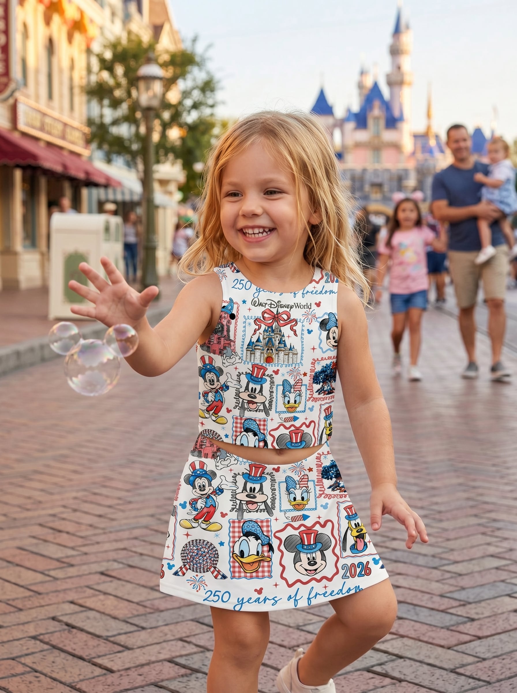 Disney Parks Matching Dress Set, Mom And Me Outfit, Disneyland Family Trip Clothes - Image 3