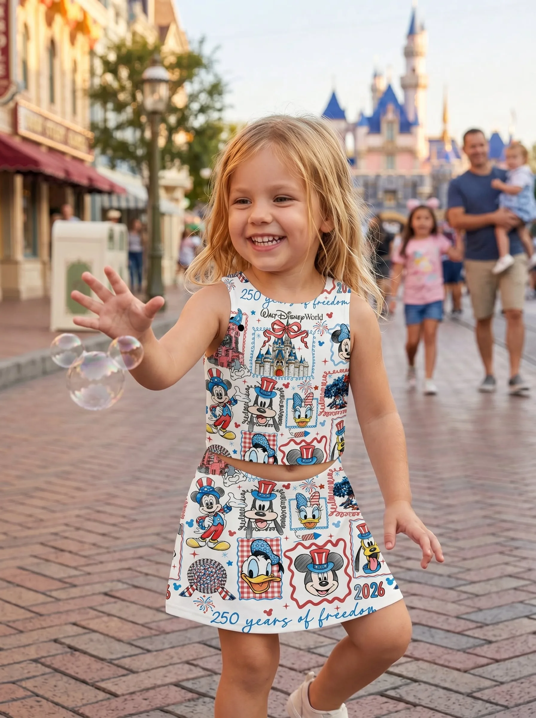 Disney Parks Matching Dress Set, Mom And Me Outfit, Disneyland Family Trip Clothes - Image 3
