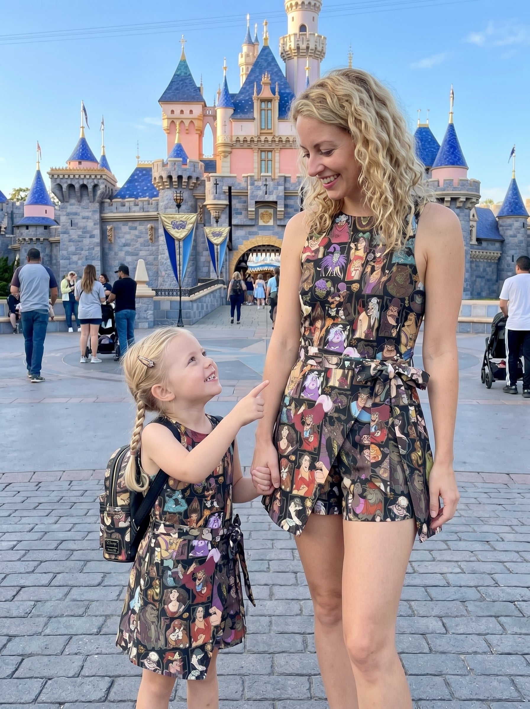 Disney Villains Tennis Dress Skirt, Disney Park Vacation Outfit, Disney Villains Skort Dress - Image 3