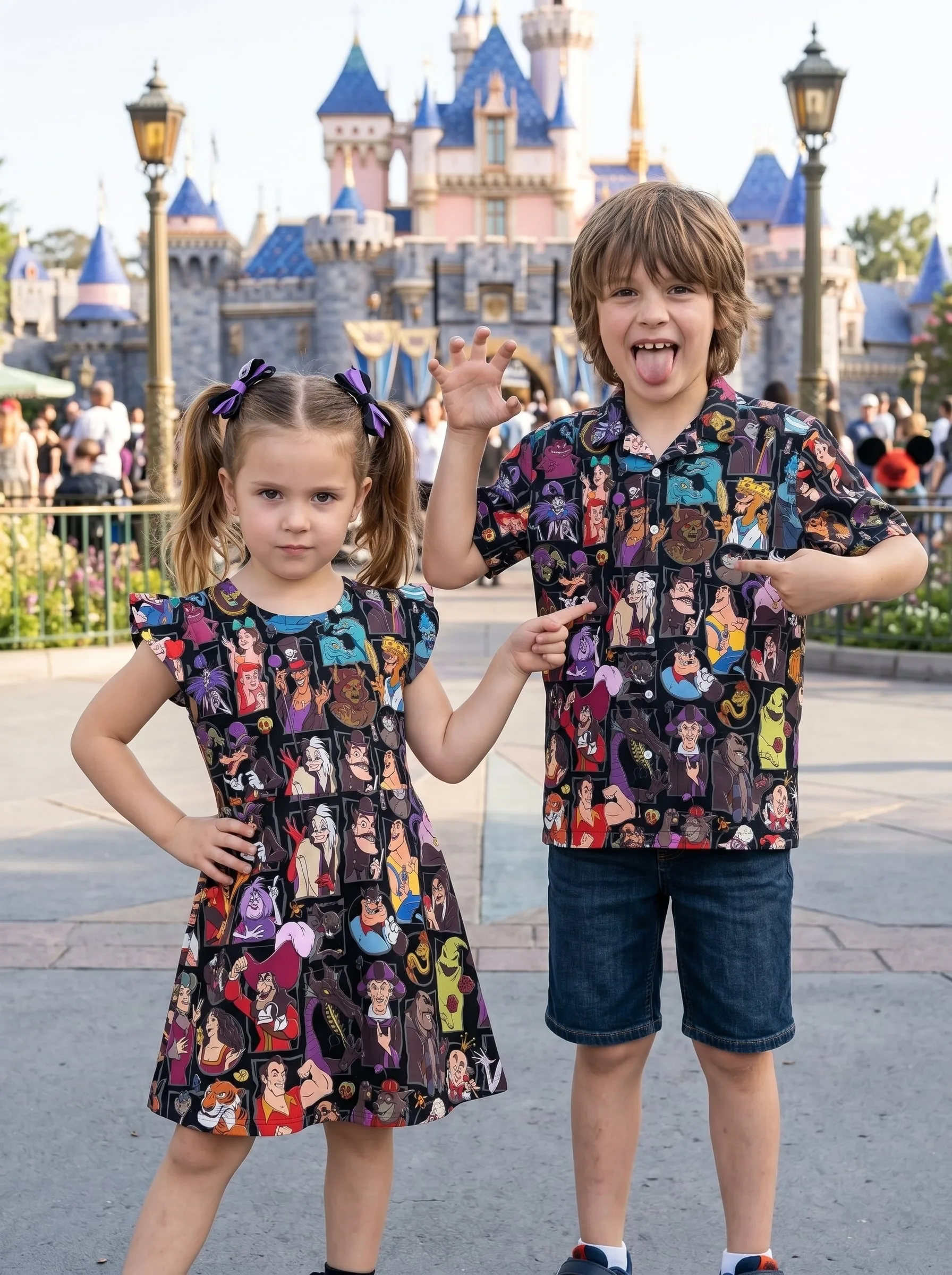 Disney Villains Matching Family Set, Disney Family Vacation Outfit, Disneyland Trip Clothes - Image 4