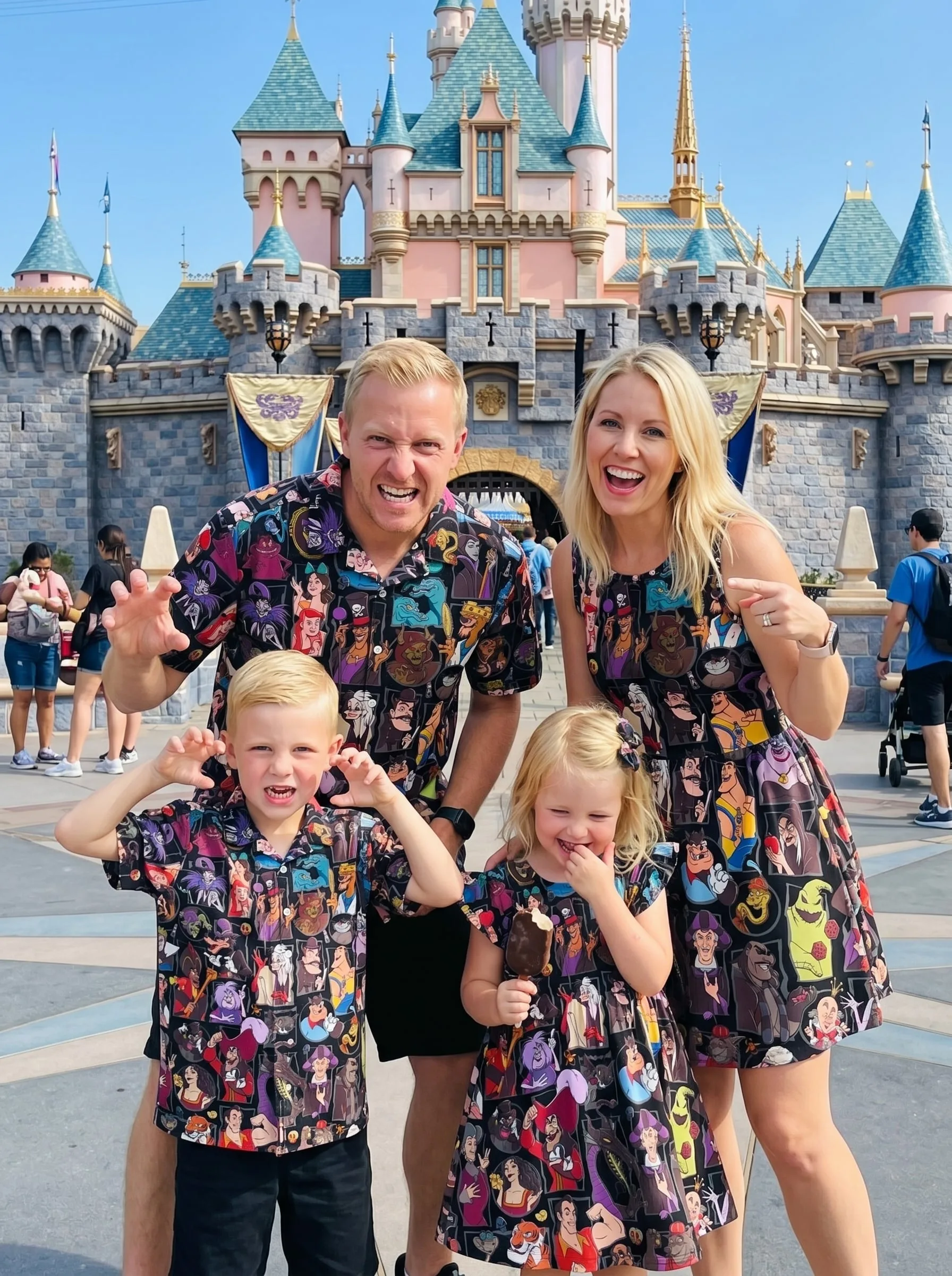 Disney Villains Matching Family Set, Disney Family Vacation Outfit, Disneyland Trip Clothes - Image 2