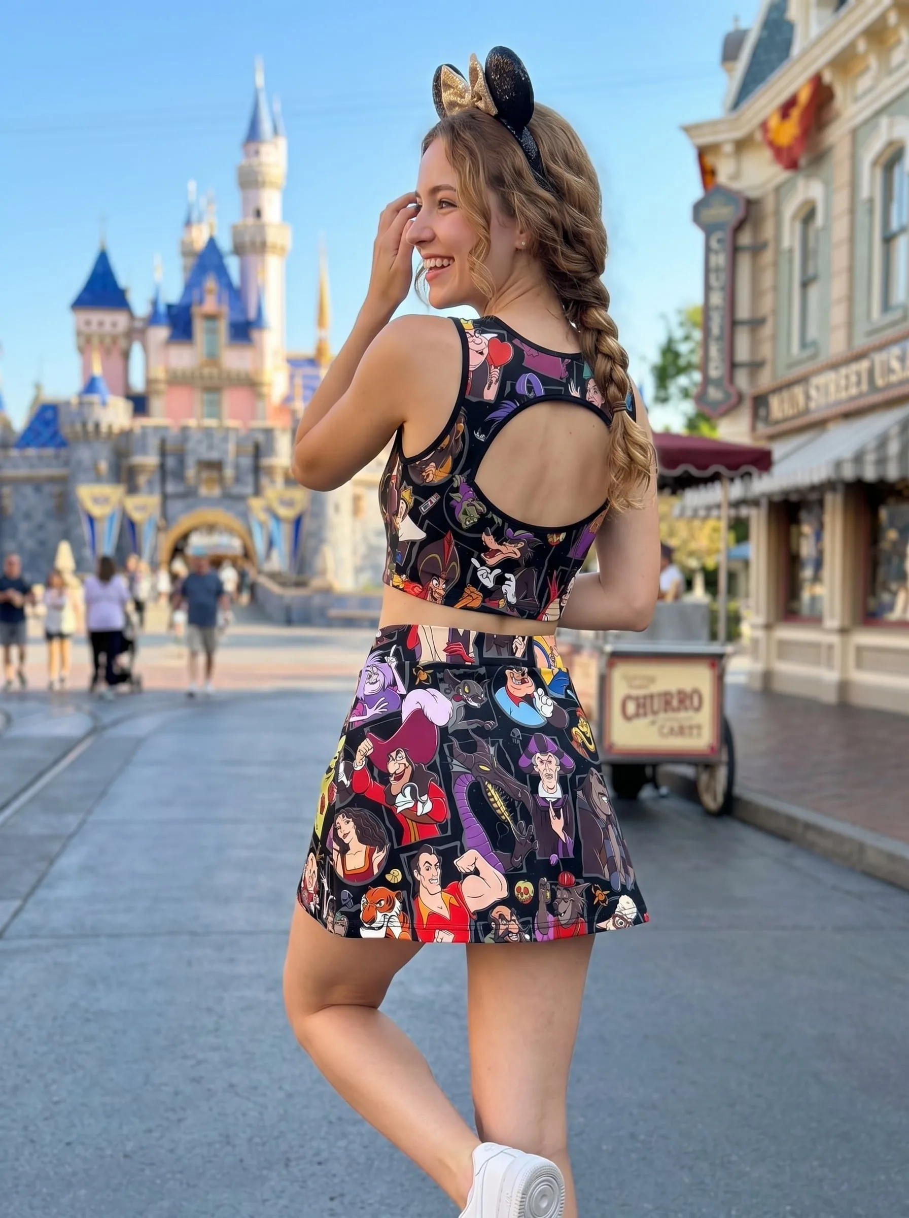 Disney Villains Matching Dress Set, Mom And Me Outfit, Disney Park Vacation Clothes - Image 2