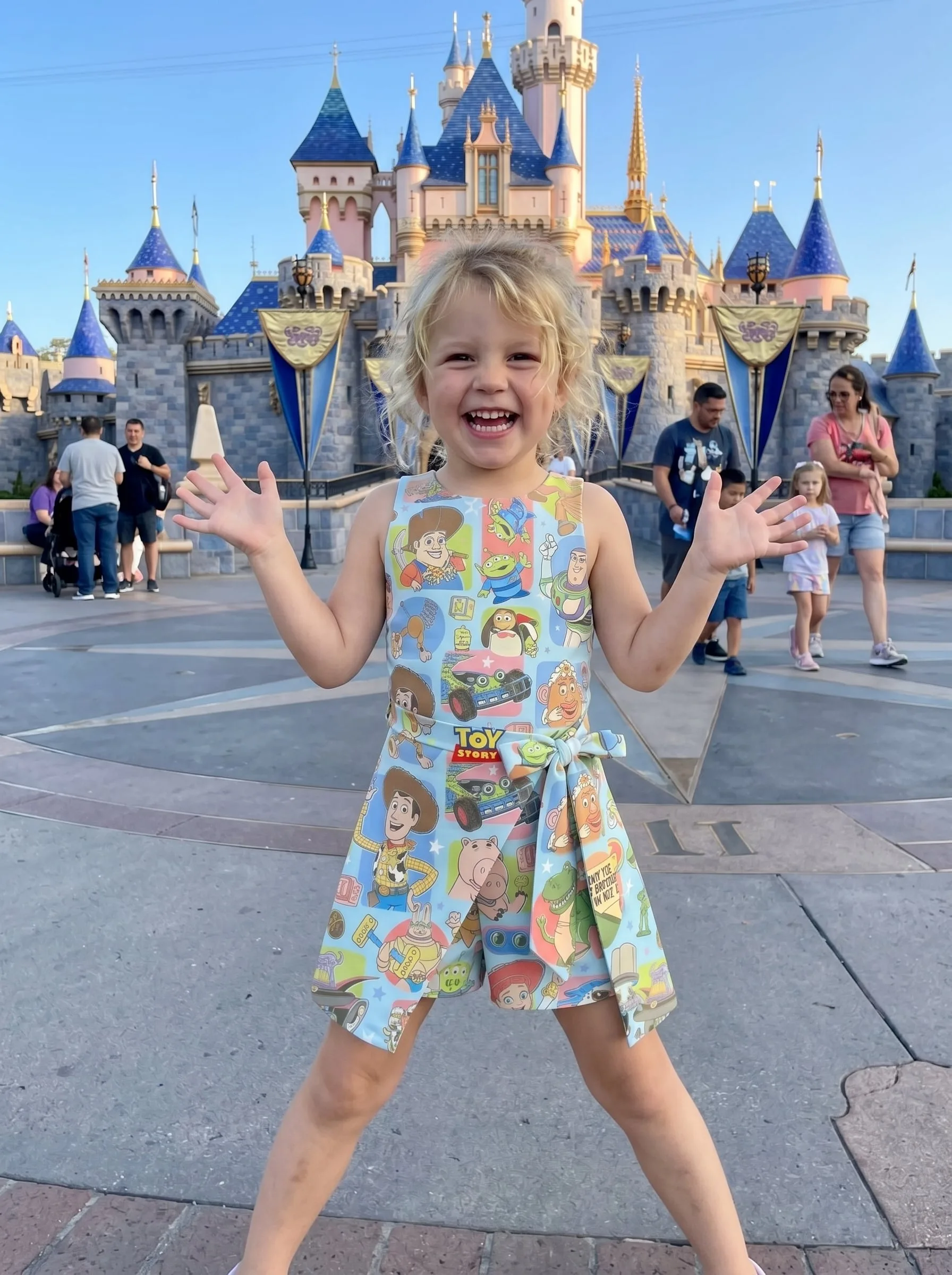 Toy Story Tennis Dress Skirt, Disney Park Vacation Outfit, Toy Story Skort Dress - Image 4