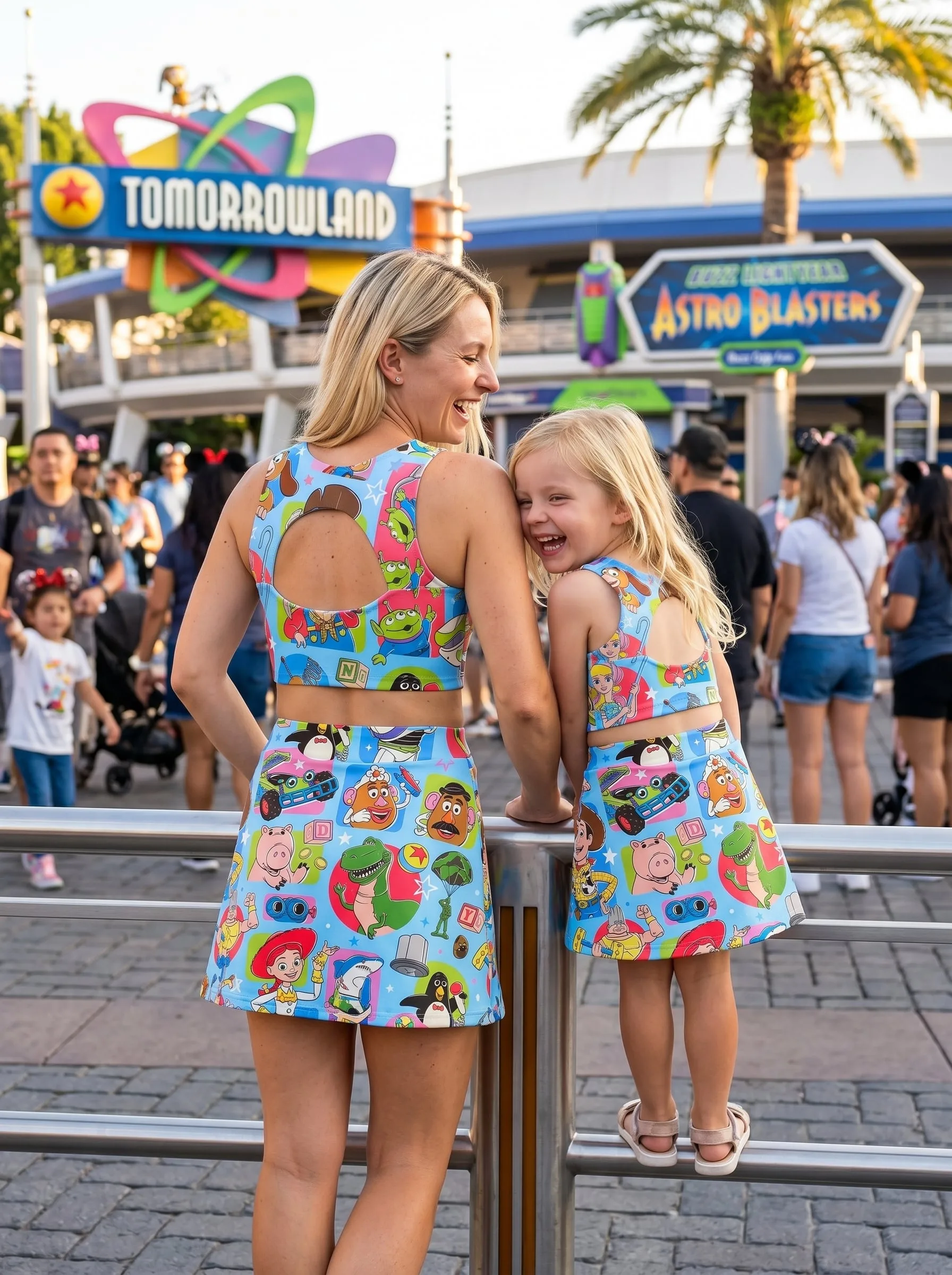 Toy Story Matching Dress Set, Mom And Me Outfit, Disney Park Vacation Clothes - Image 4