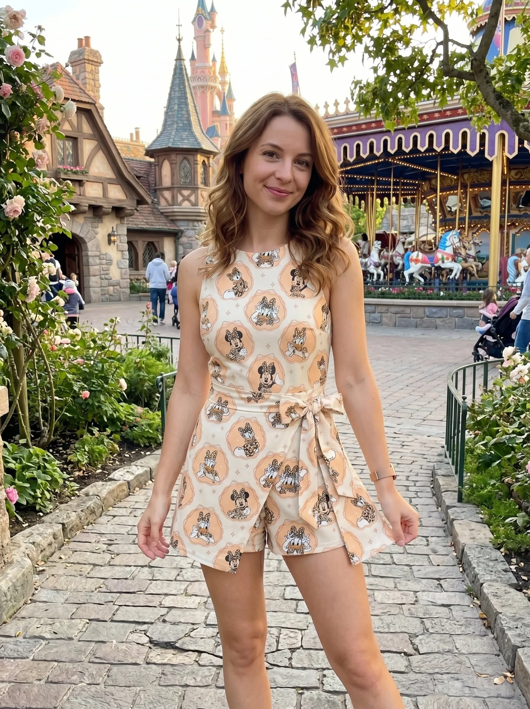 Dumbo Tennis Dress Skirt, Disney Park Vacation Outfit, Dumbo Skort Dress - Image 2