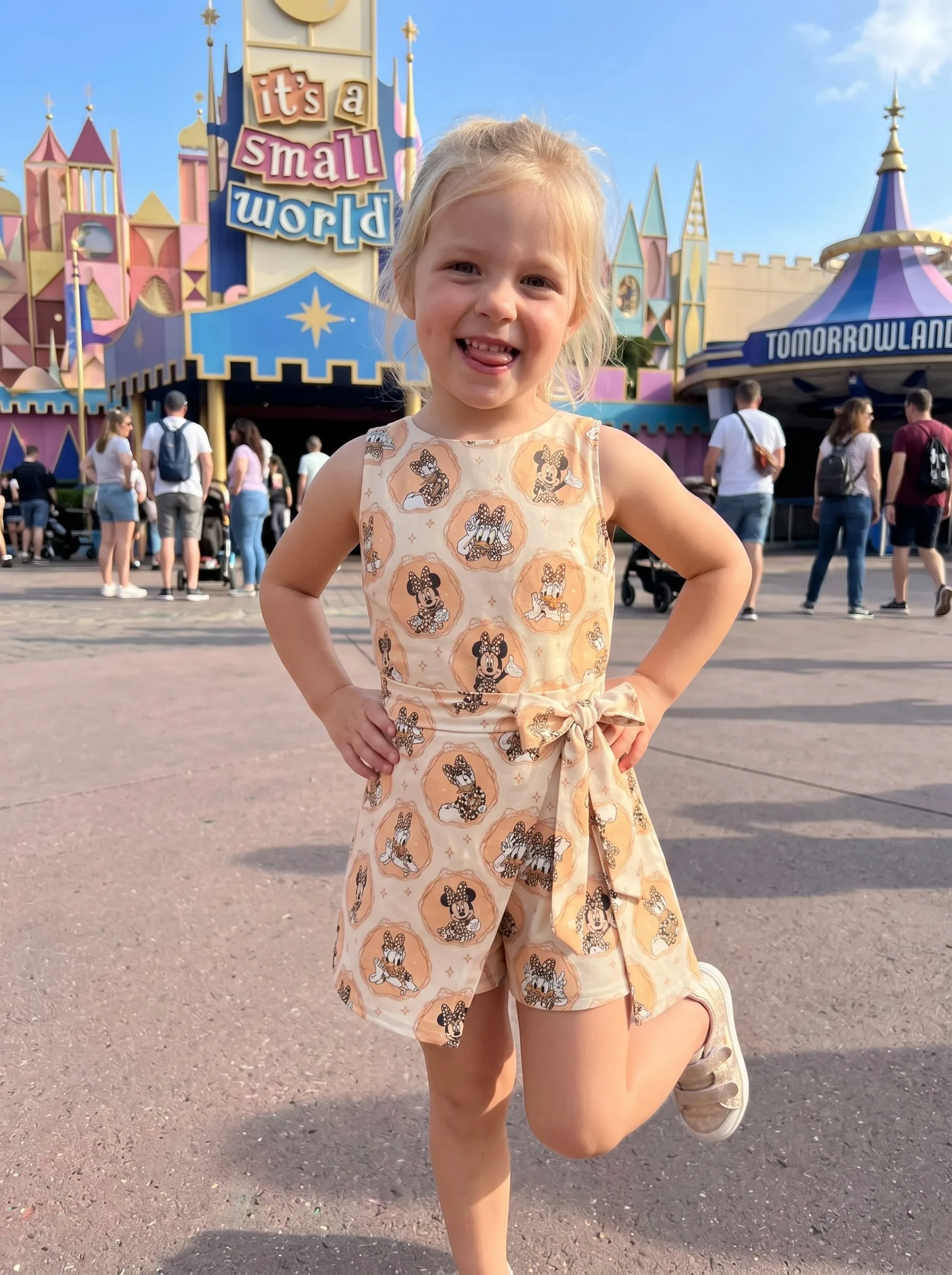 Dumbo Tennis Dress Skirt, Disney Park Vacation Outfit, Dumbo Skort Dress - Image 3