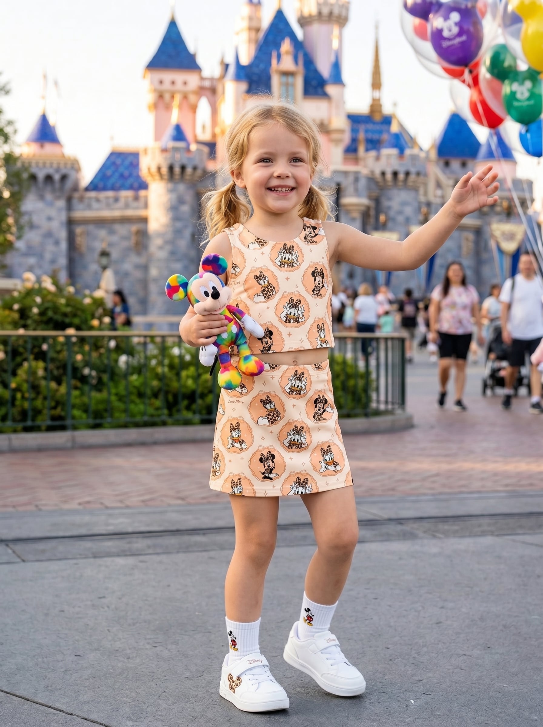 Minnie Mouse Matching Dress Set, Mom And Me Outfit, Disney Park Vacation Clothes - Image 2