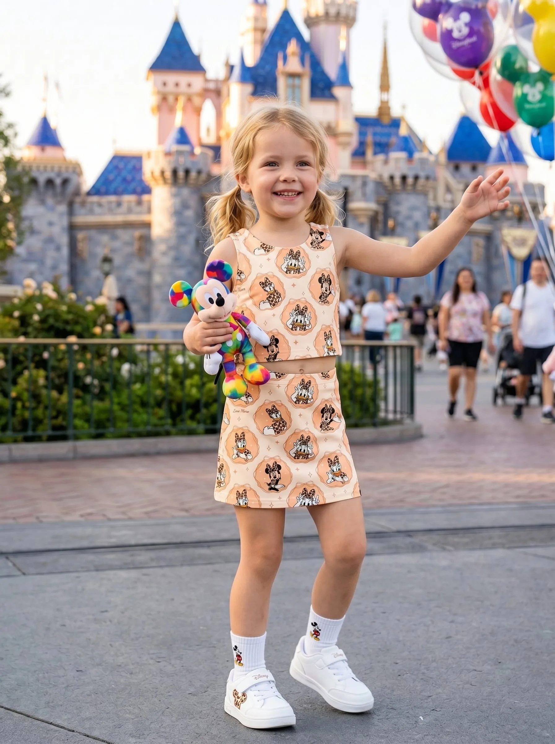 Minnie Mouse Matching Dress Set, Mom And Me Outfit, Disney Park Vacation Clothes - Image 2