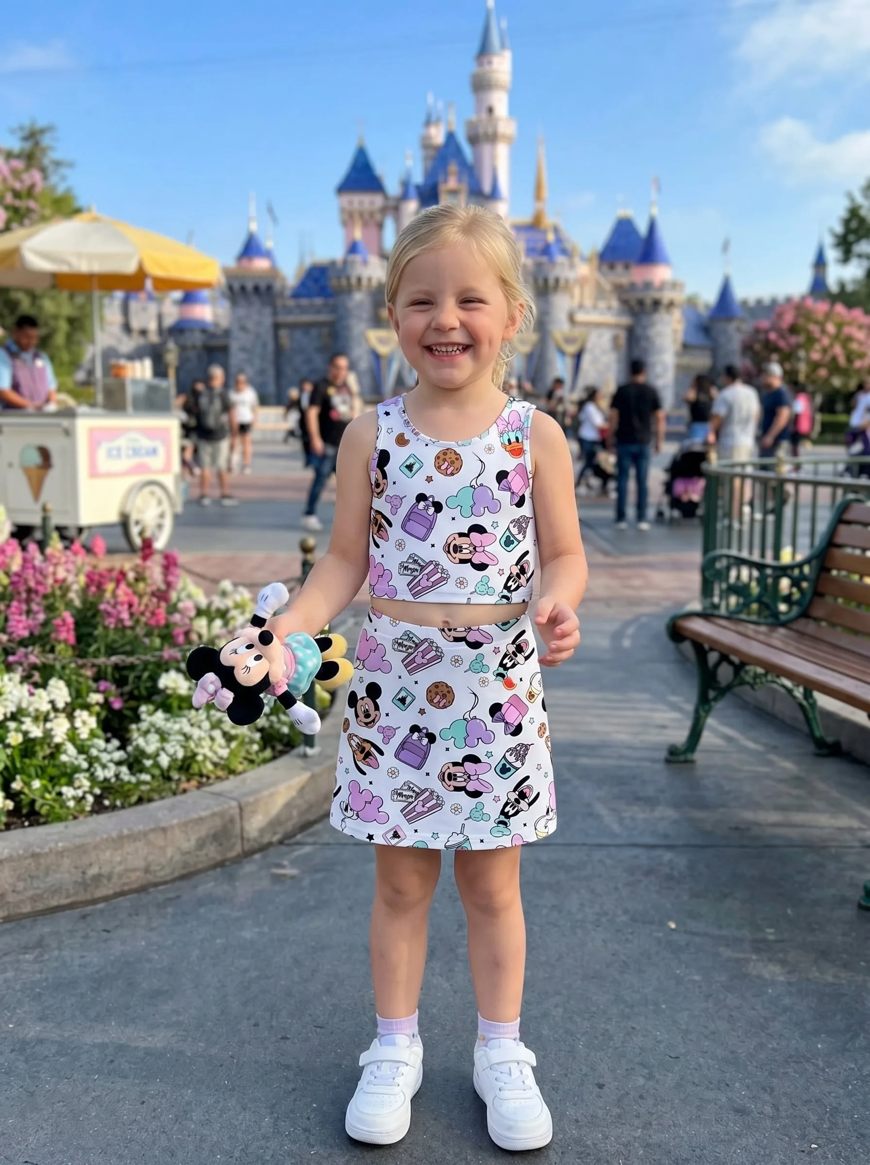 Minnie Mouse Matching Dress Set, Mom And Me Outfit, Disney Park Vacation Clothes - Image 5