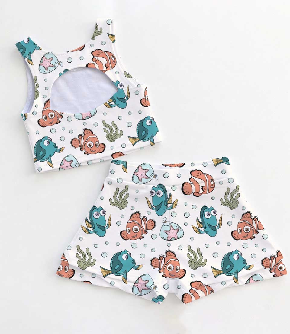 Disney Finding Nemo Dress Set, Under the Sea Vacation Outfit - Image 2