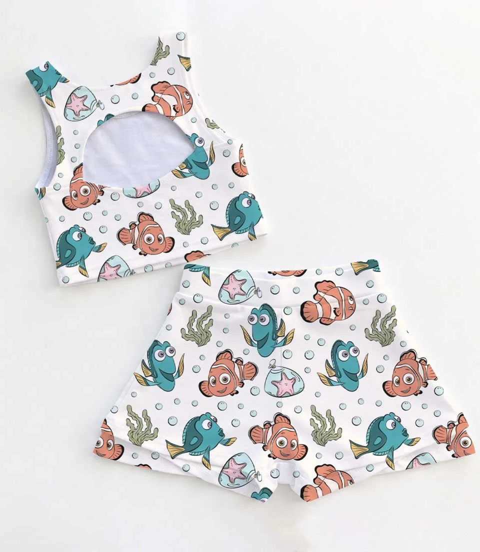 Disney Finding Nemo Dress Set, Under the Sea Vacation Outfit - Image 2