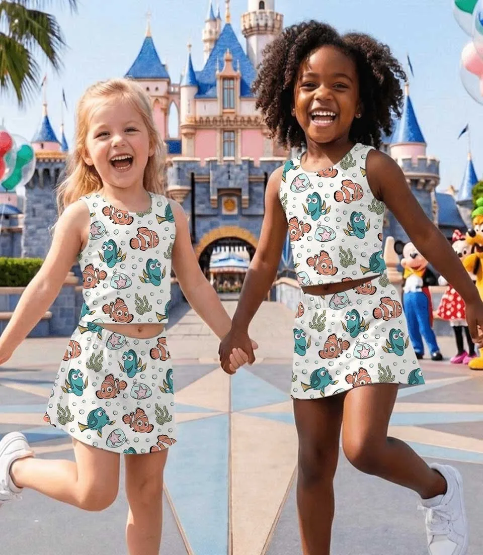 Disney Finding Nemo Dress Set, Under the Sea Vacation Outfit - Image 5