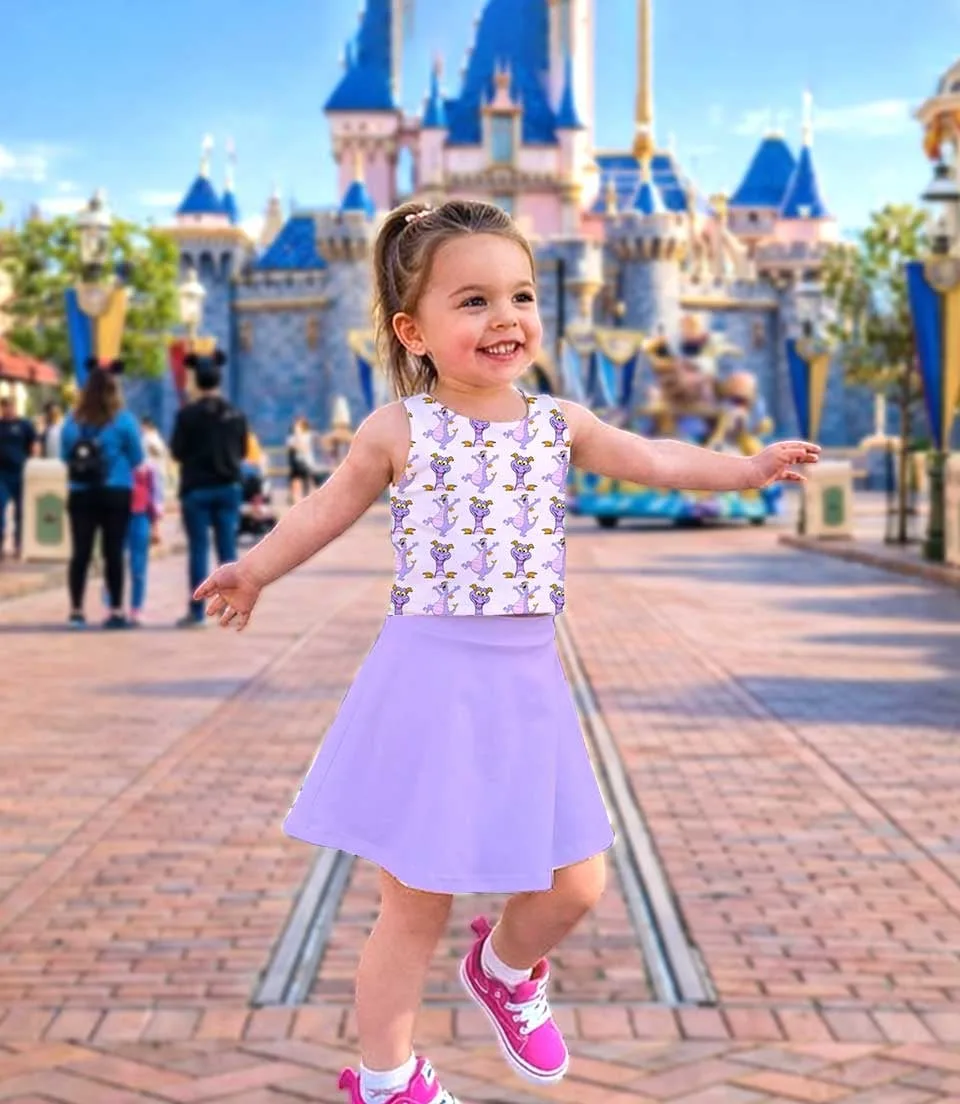 Figment Disney Dragon Dress Set, Journey Into Imagination EPCOT Vacation Outfit - Image 3