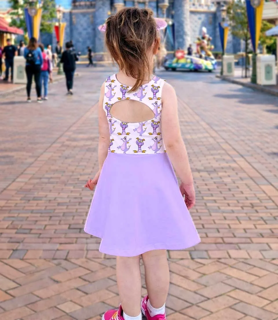 Figment Disney Dragon Dress Set, Journey Into Imagination EPCOT Vacation Outfit - Image 4