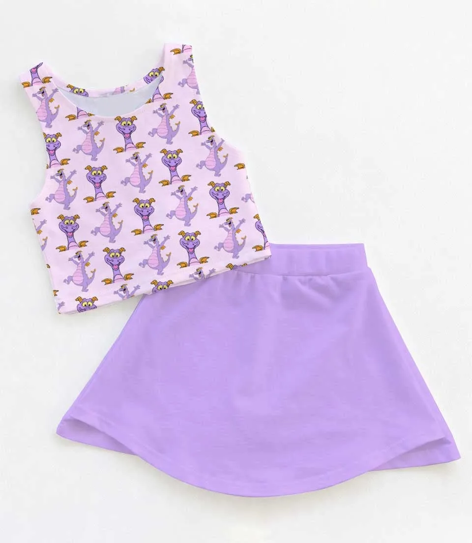 Figment Disney Dragon Dress Set, Journey Into Imagination EPCOT Vacation Outfit