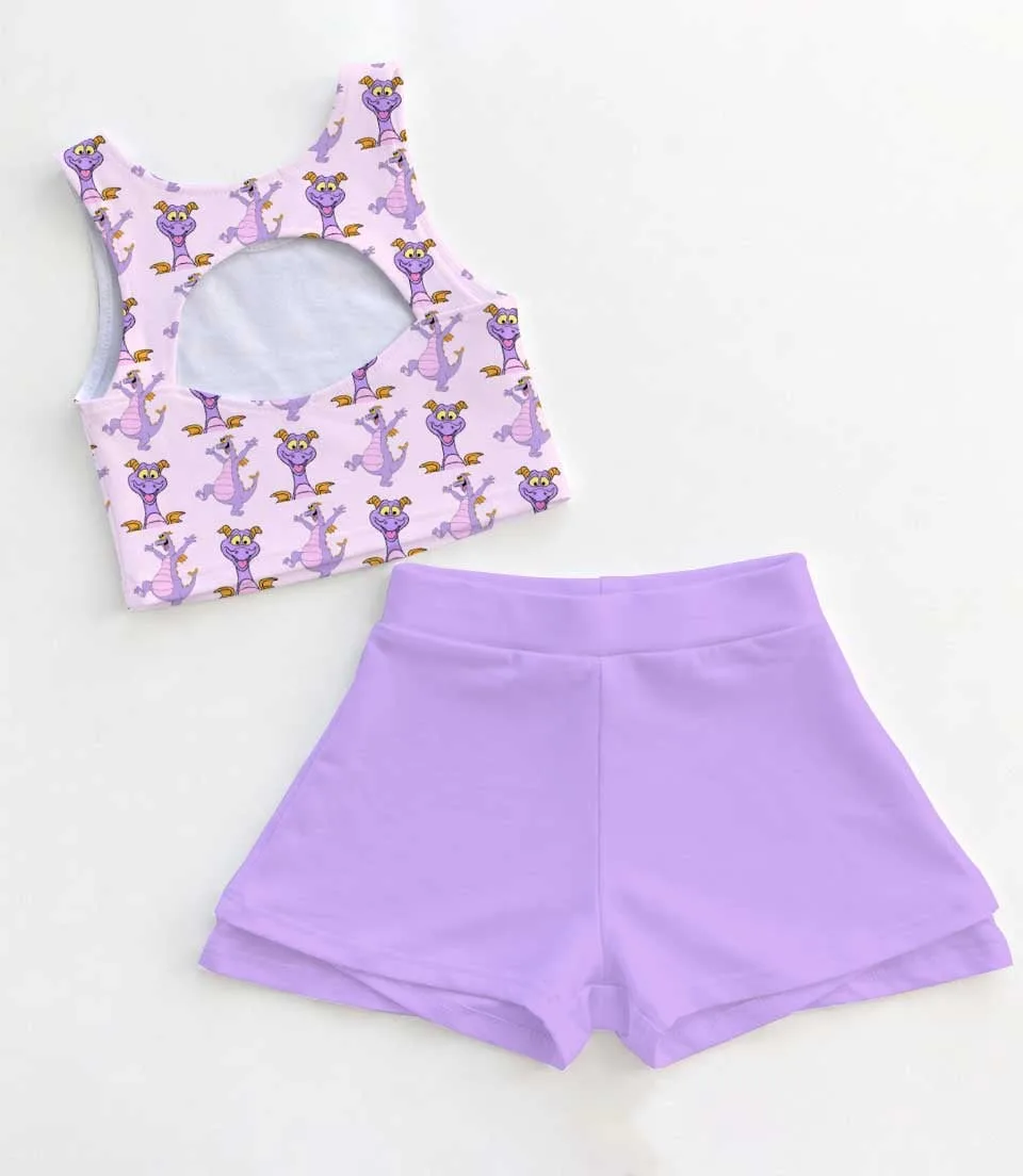 Figment Disney Dragon Dress Set, Journey Into Imagination EPCOT Vacation Outfit - Image 2