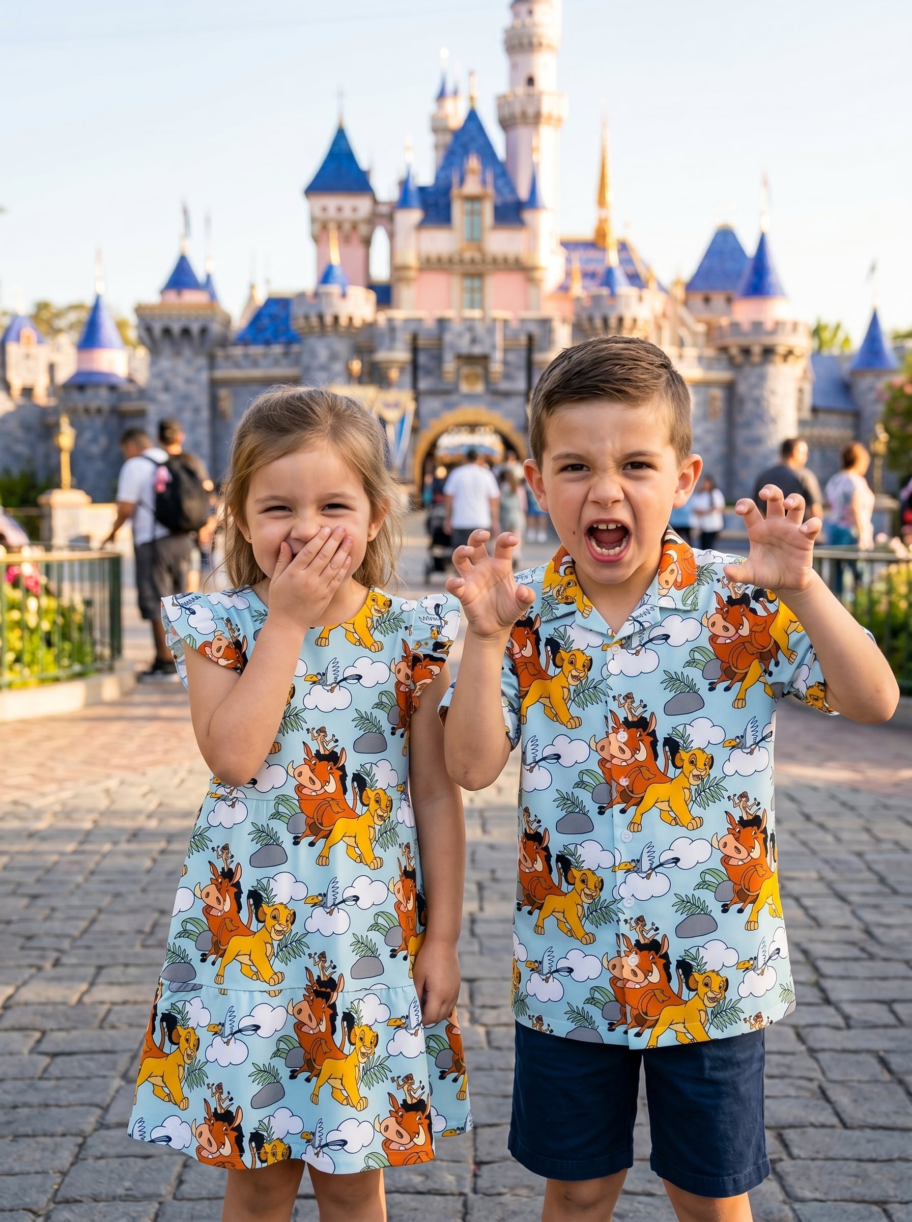Lion King Disney Matching Family Set, Simba And Friends Outfit, Disneyland Family Trip Clothes - Image 4