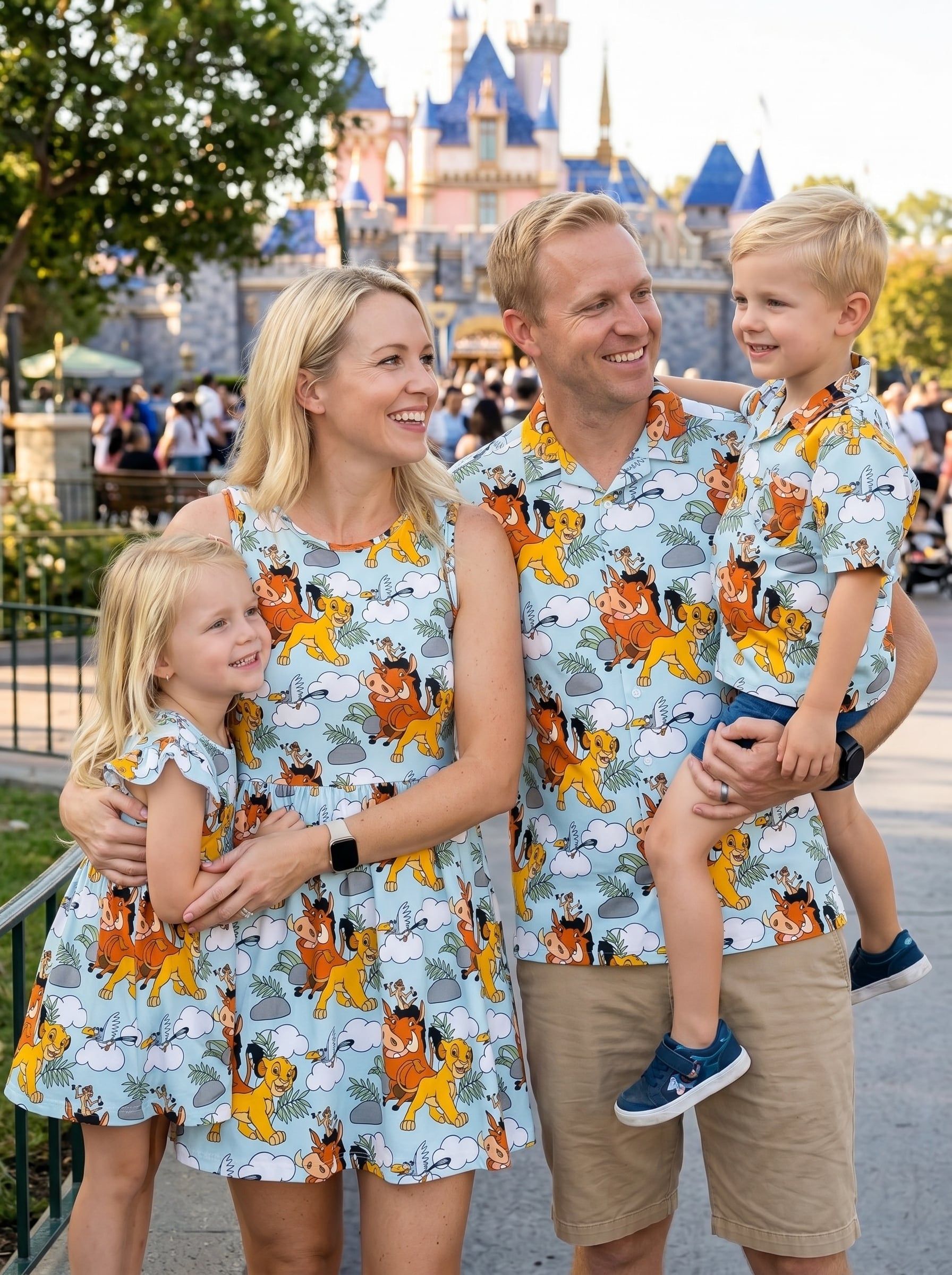 Lion King Disney Matching Family Set, Simba And Friends Outfit, Disneyland Family Trip Clothes - Image 2
