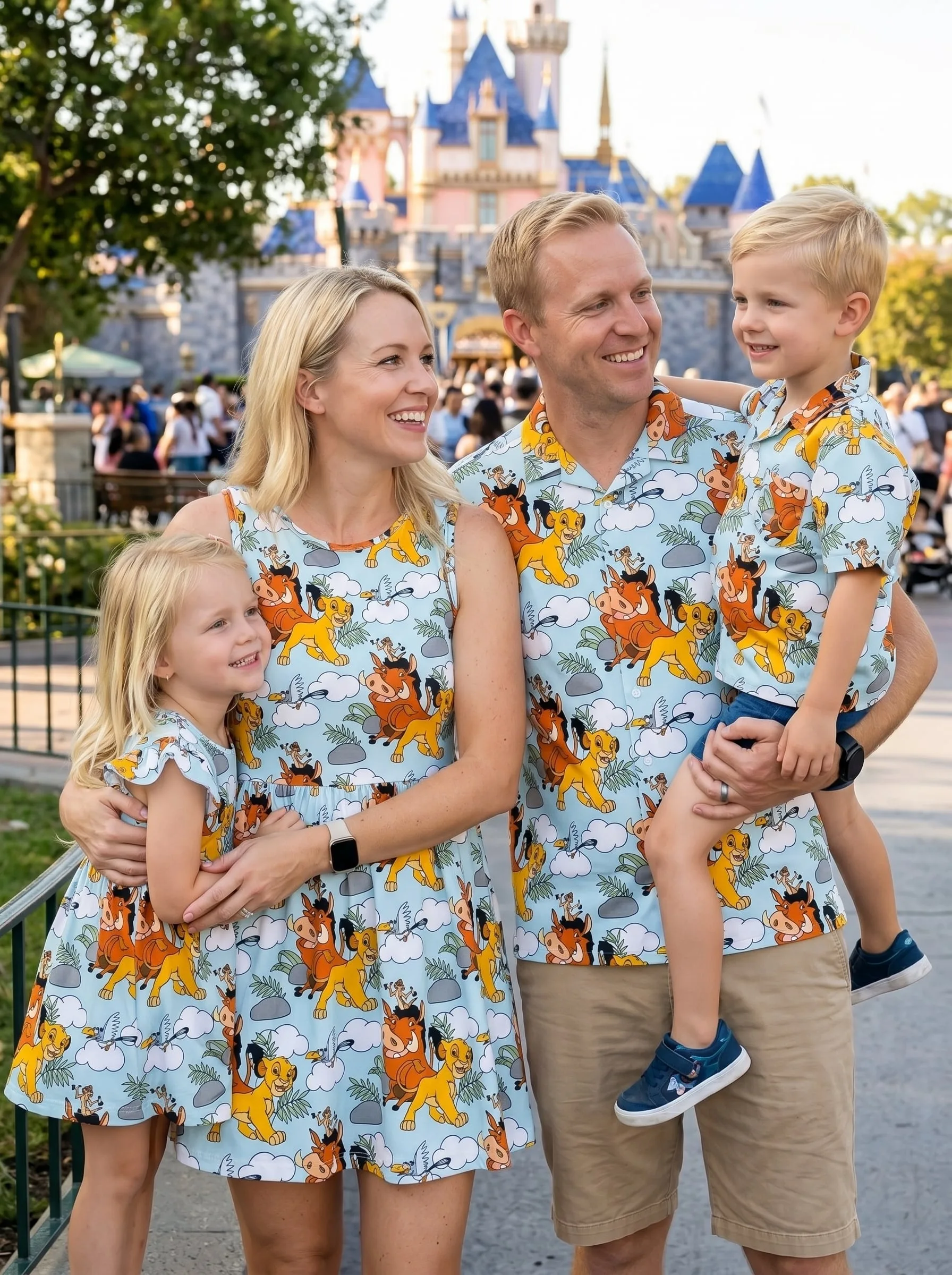 Lion King Disney Matching Family Set, Simba And Friends Outfit, Disneyland Family Trip Clothes - Image 2