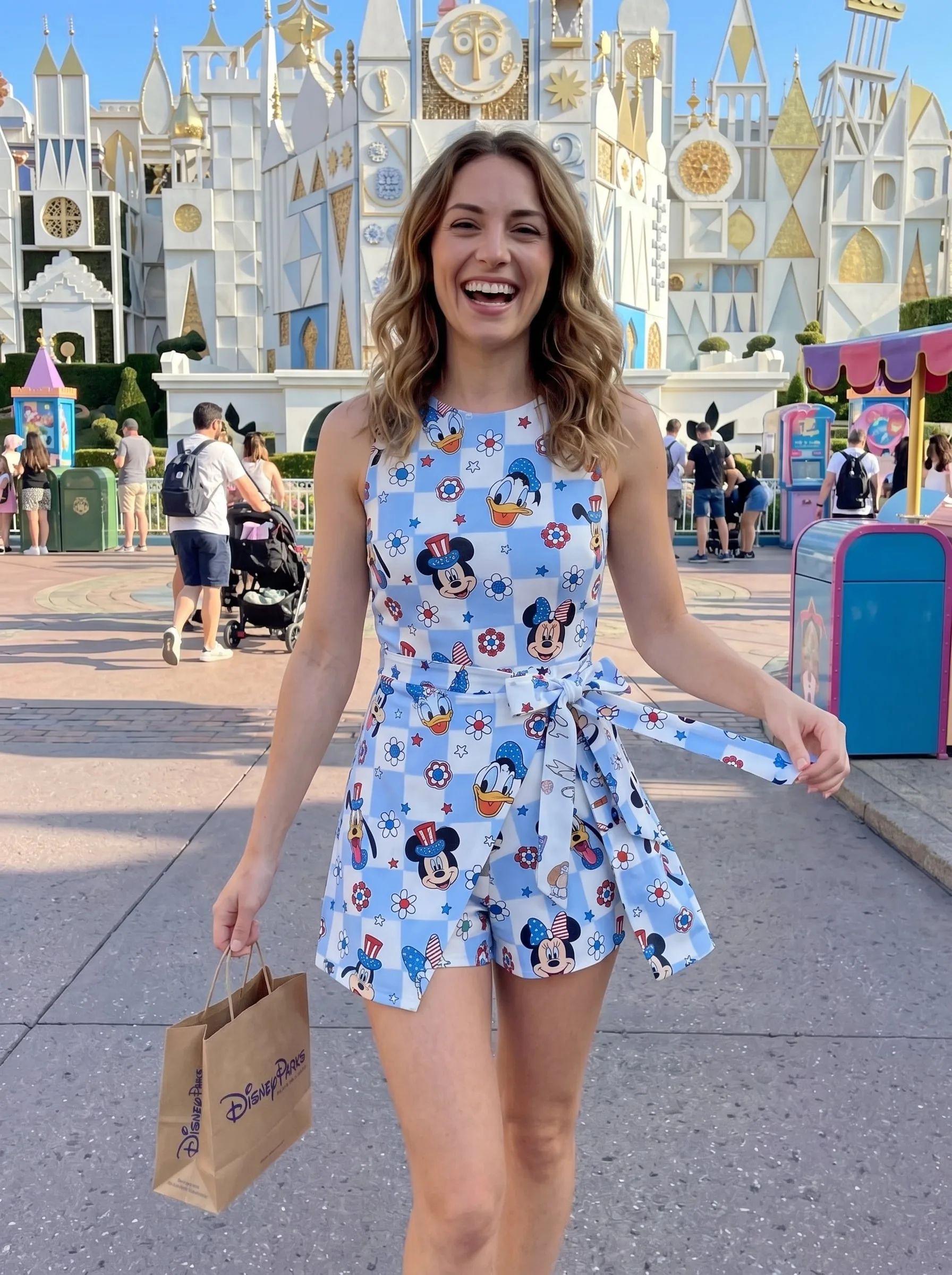 Mickey And Friends Tennis Dress Skirt, Disney Tennis Skort For Women - Image 3