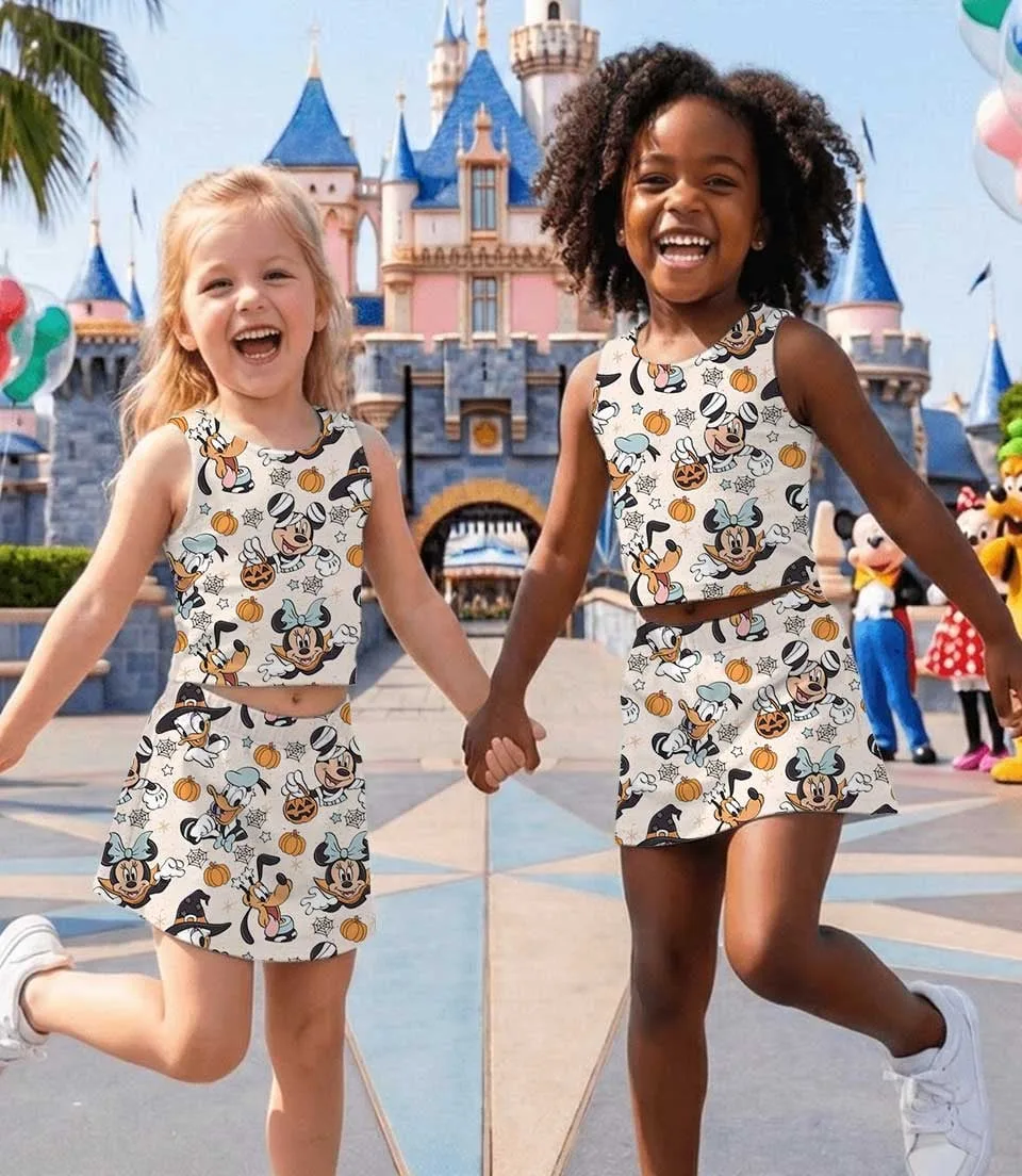 Disney Halloween Mickey Dress Set, Spooky Season Vacation Outfit - Image 5