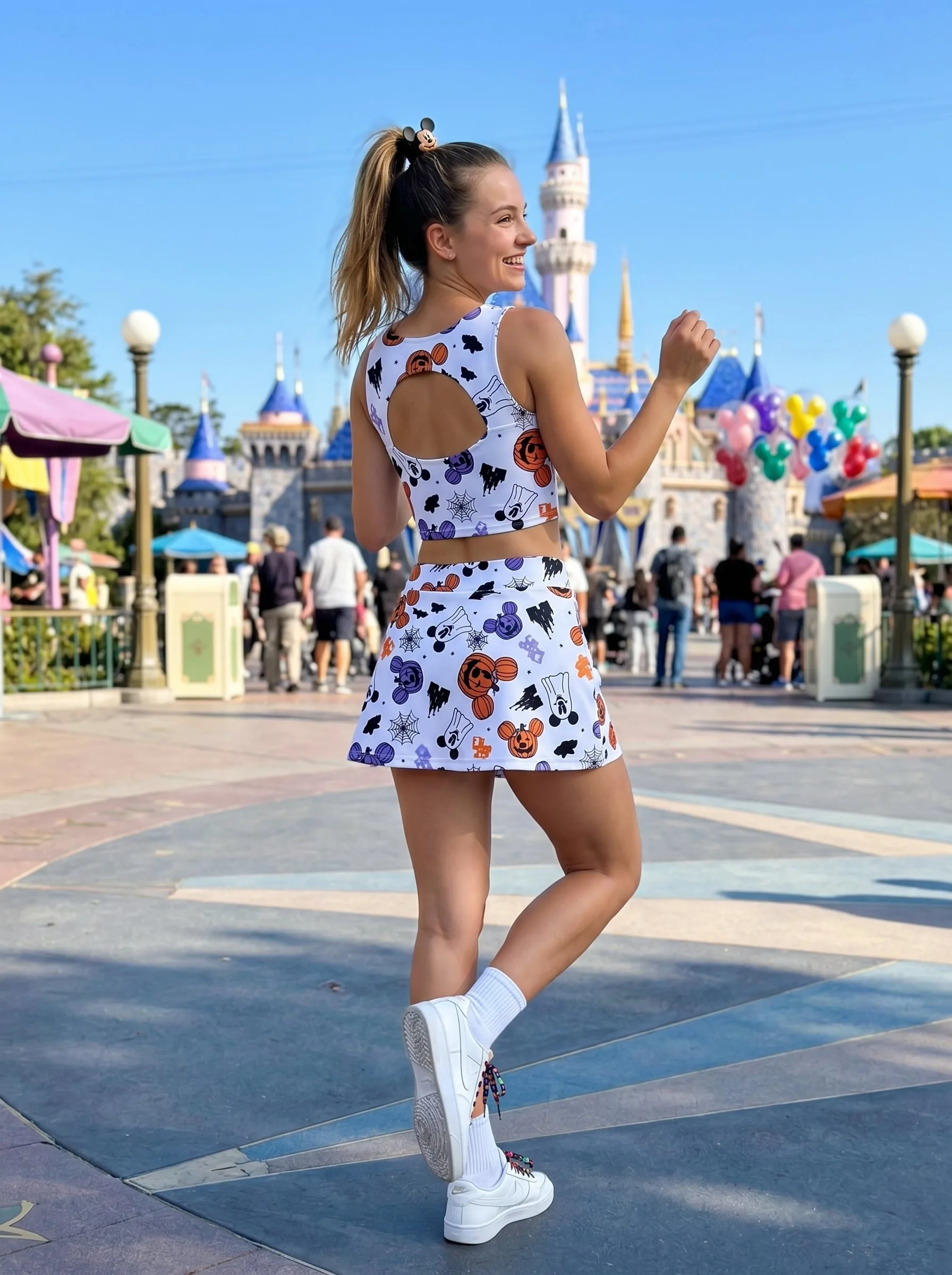 Disney Halloween Matching Dress Set, Mom And Me Cartoon Outfit, Disneyland Family Trip Clothes - Image 5