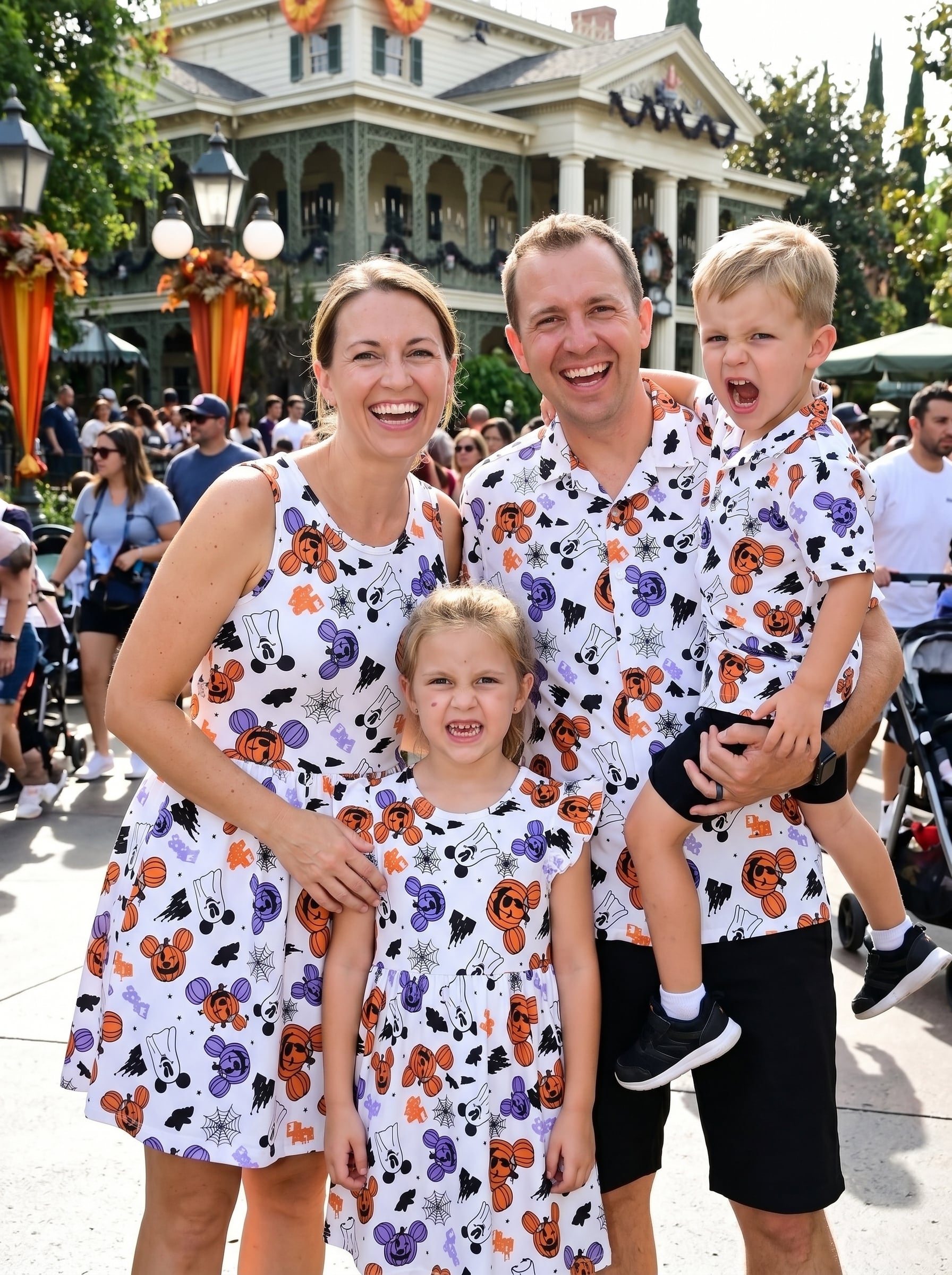 Disney Halloween Matching Family Set, Disney Family Vacation Outfit, Disneyland Trip Clothes