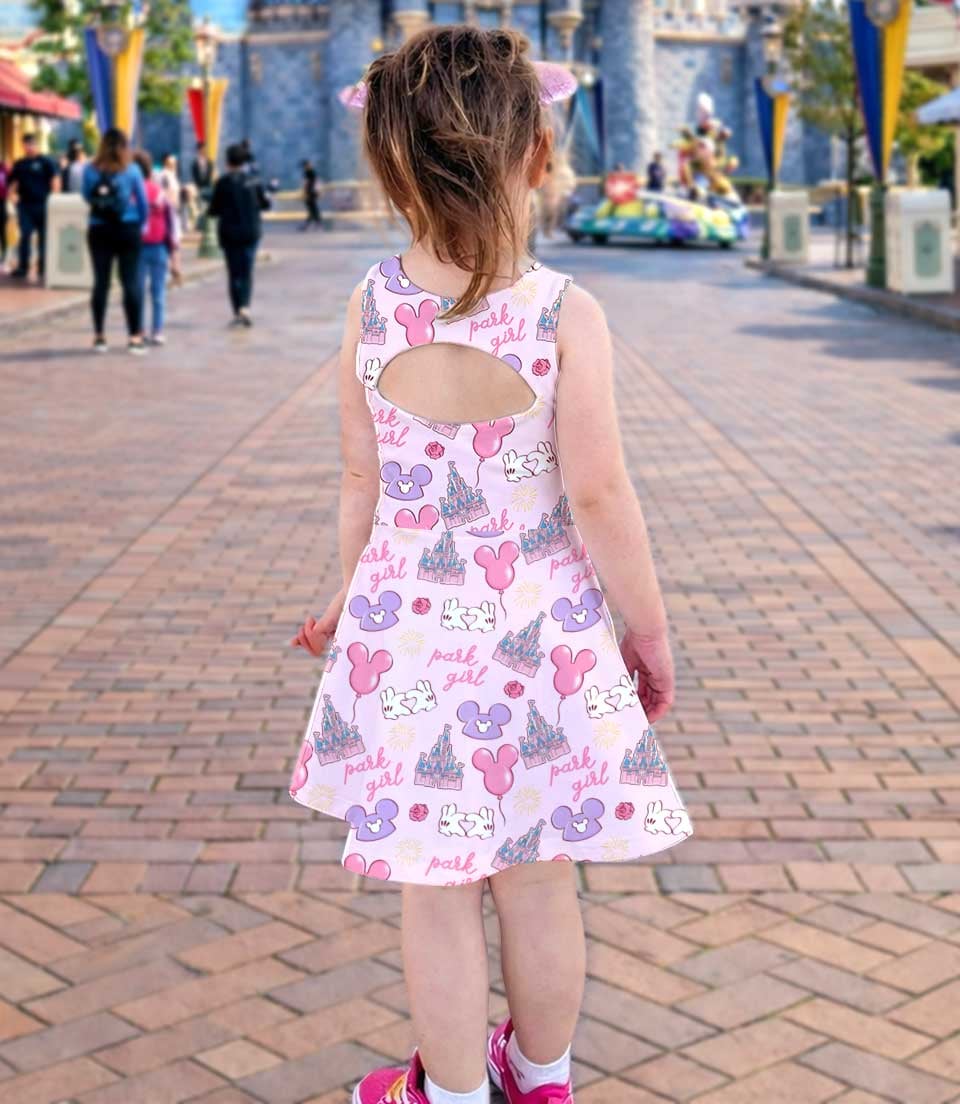 Disney Park Girl Dress Set, Magical Vacation Outfit - Image 4