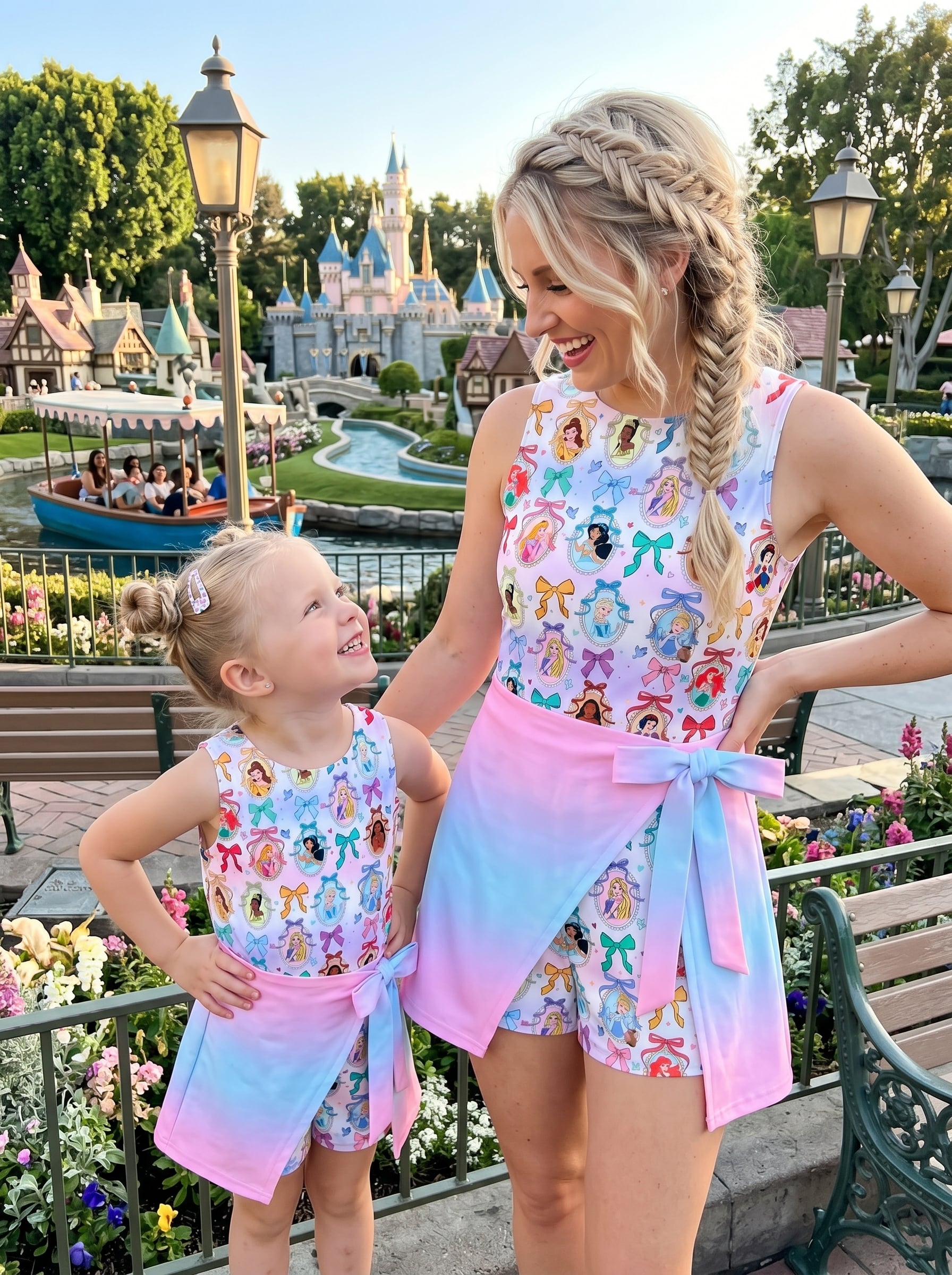 Disney Princess Ombre Tennis Dress Skirt, Disney Tennis Skort For Women