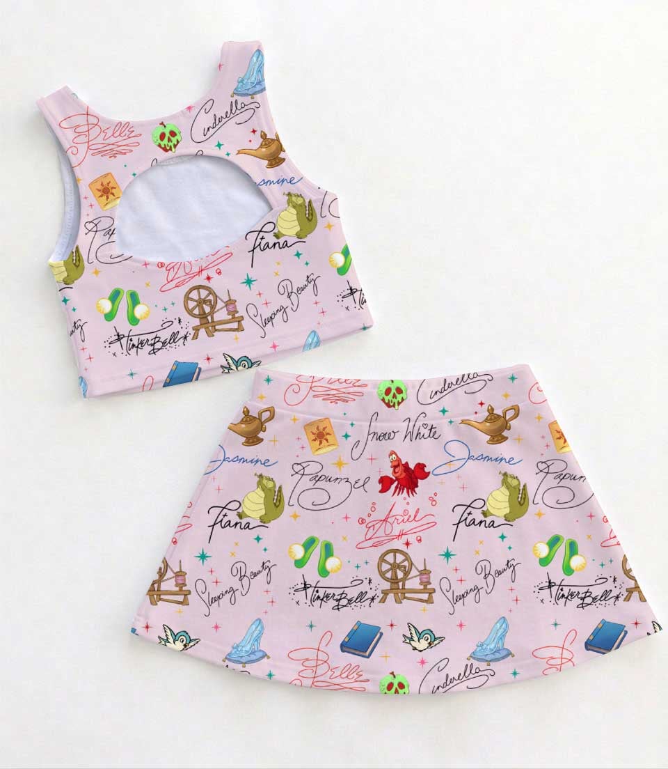 Disney Princess Matching Mom and Me Dress Set, Family Vacation Theme Park Outfit - Image 2