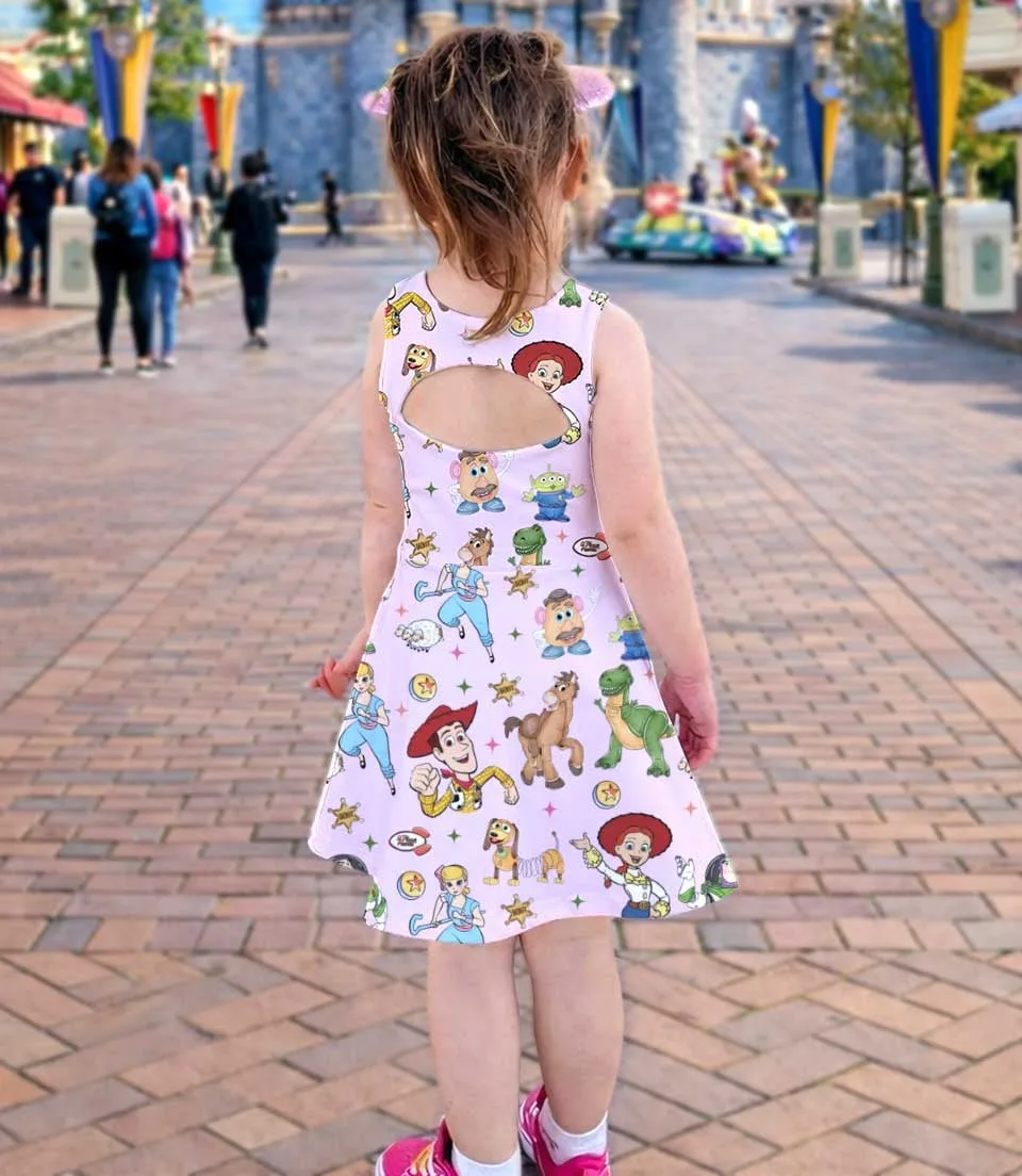 Toy Story Disney Dress Set, Woody Buzz Lightyear Jessie Family Vacation Outfit - Image 4