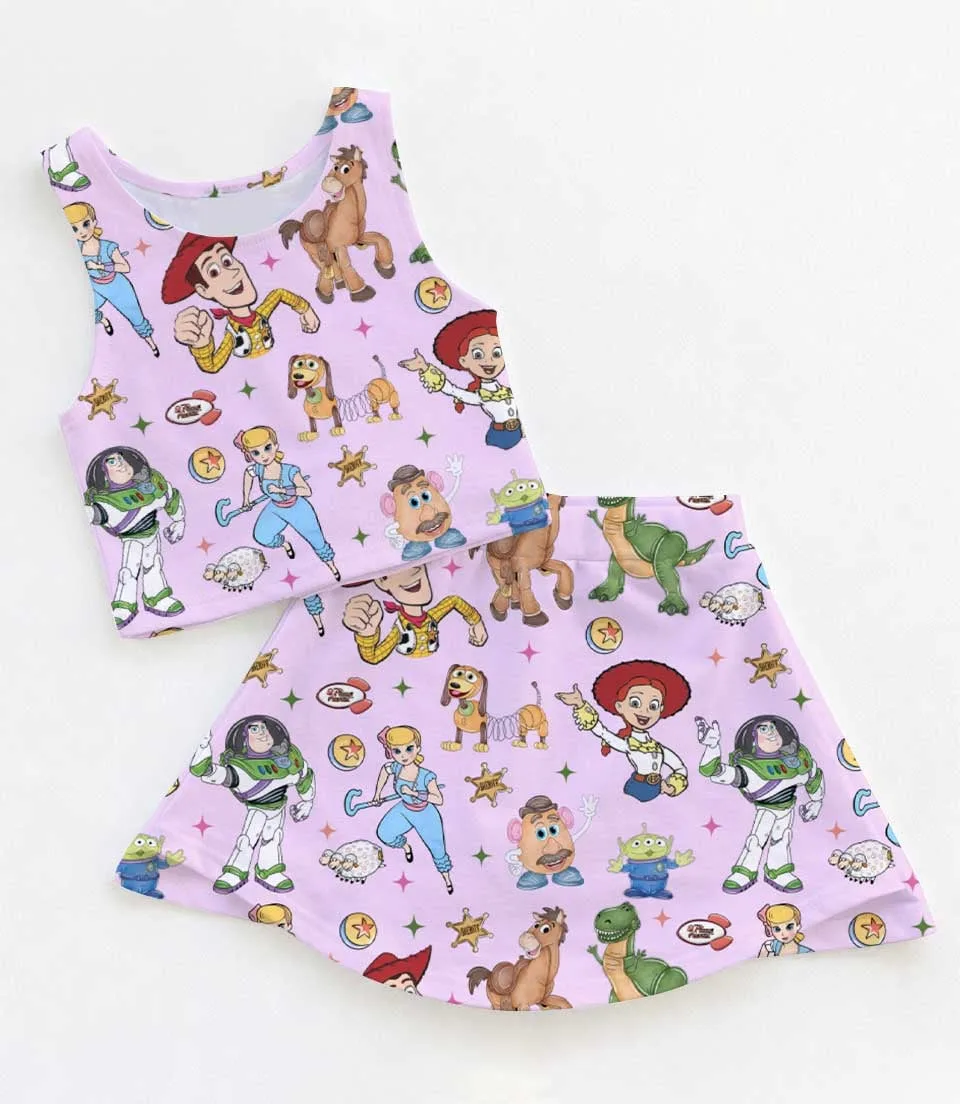 Toy Story Disney Dress Set, Woody Buzz Lightyear Jessie Family Vacation Outfit