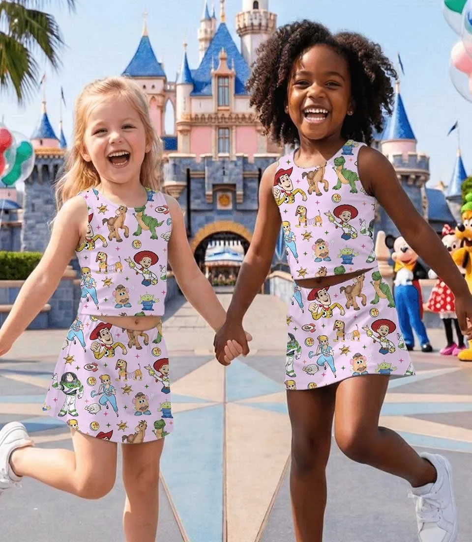 Toy Story Disney Dress Set, Woody Buzz Lightyear Jessie Family Vacation Outfit - Image 5