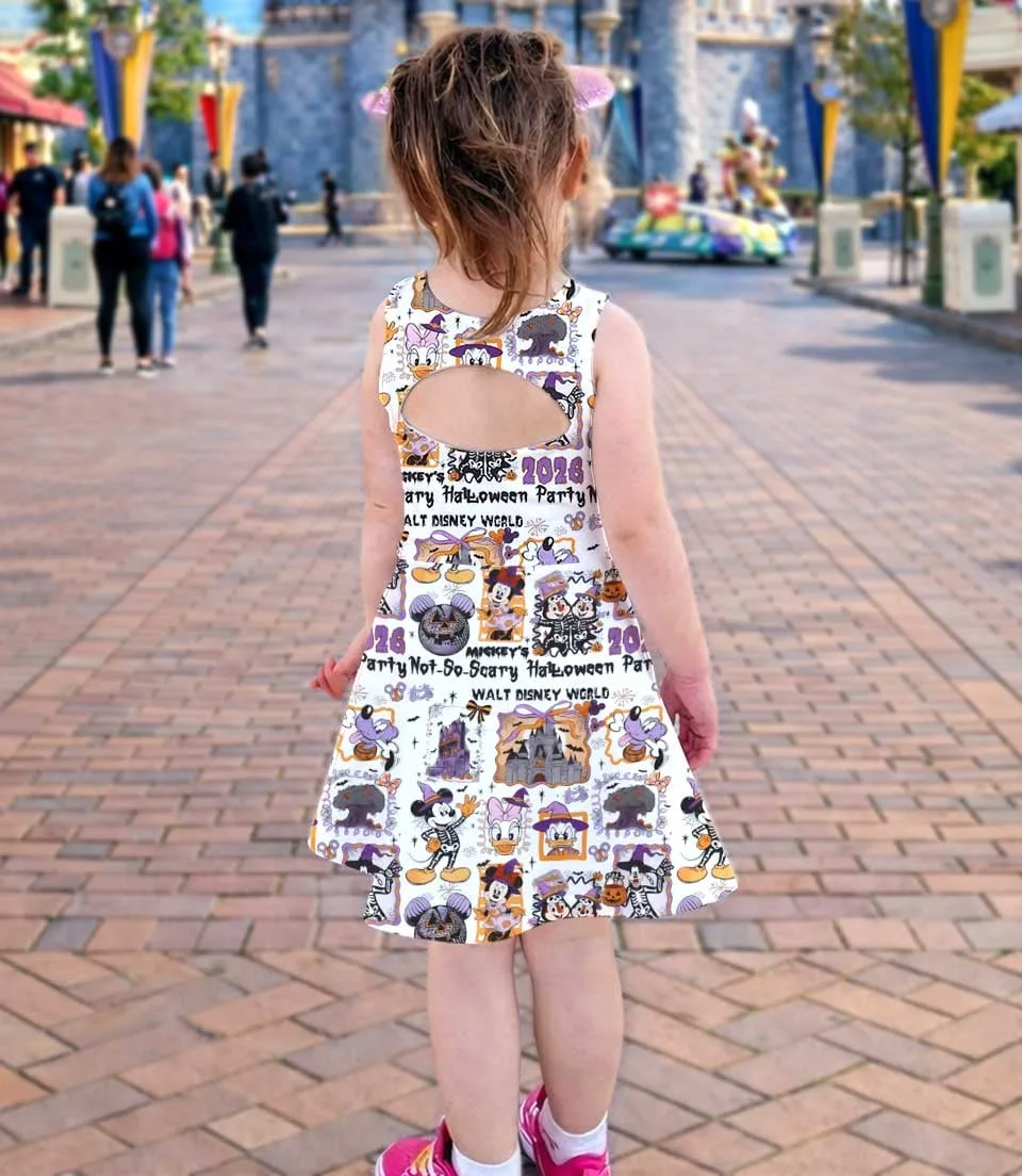 Disney Mickey and Friends Halloween Dress Set, Spooky Season Vacation Outfit - Image 4