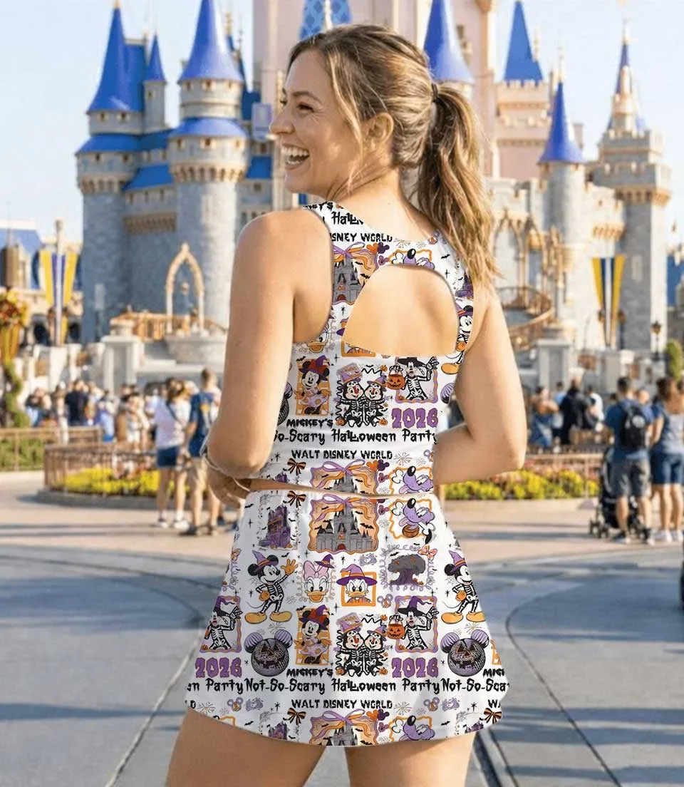 Disney Mickey and Friends Halloween Dress Set, Spooky Season Vacation Outfit - Image 6