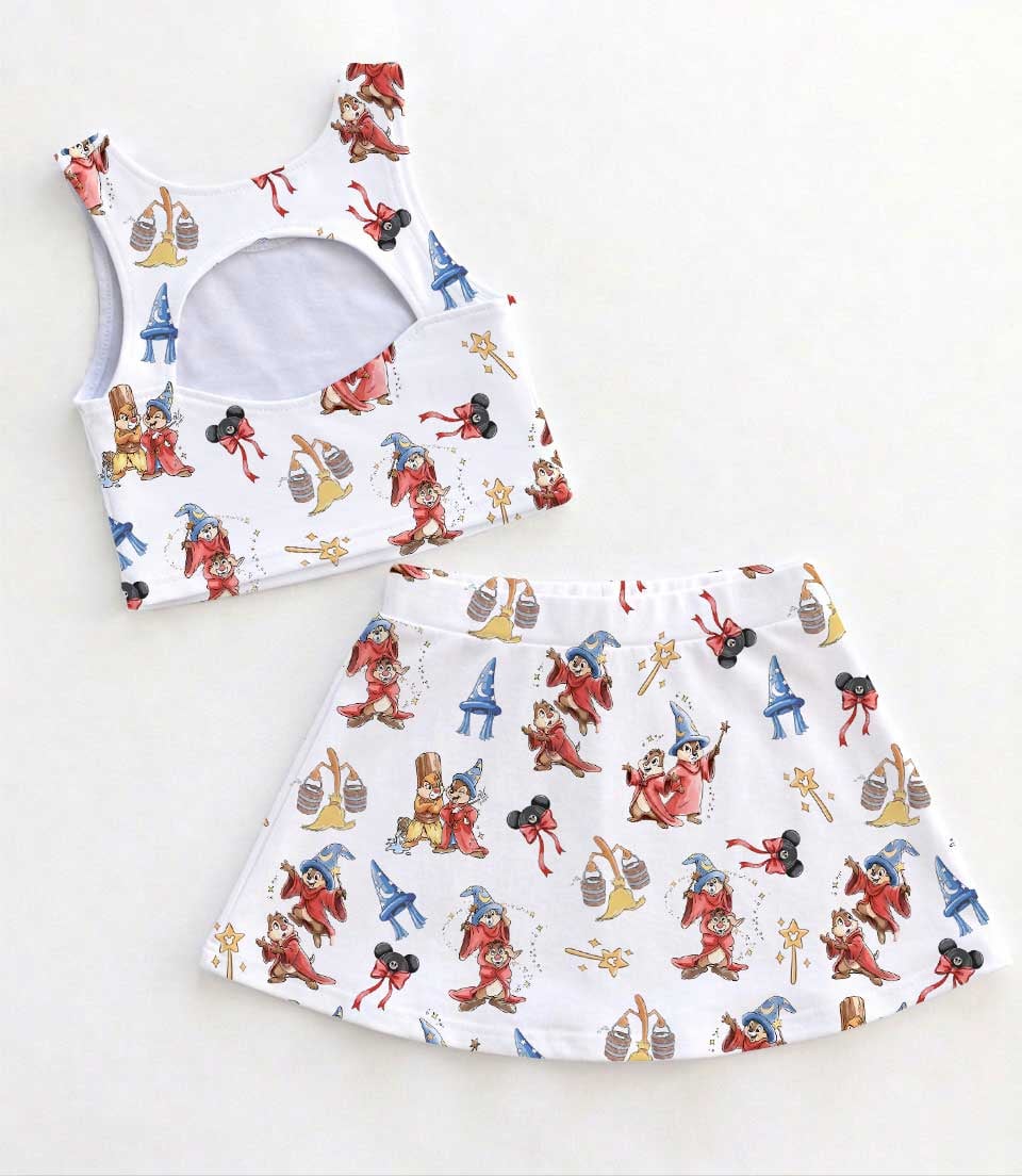 Disney Fantasia Sorcerer Mickey Matching Mom and Me Dress Set, Magical Theme Park Vacation Outfit - Image 2