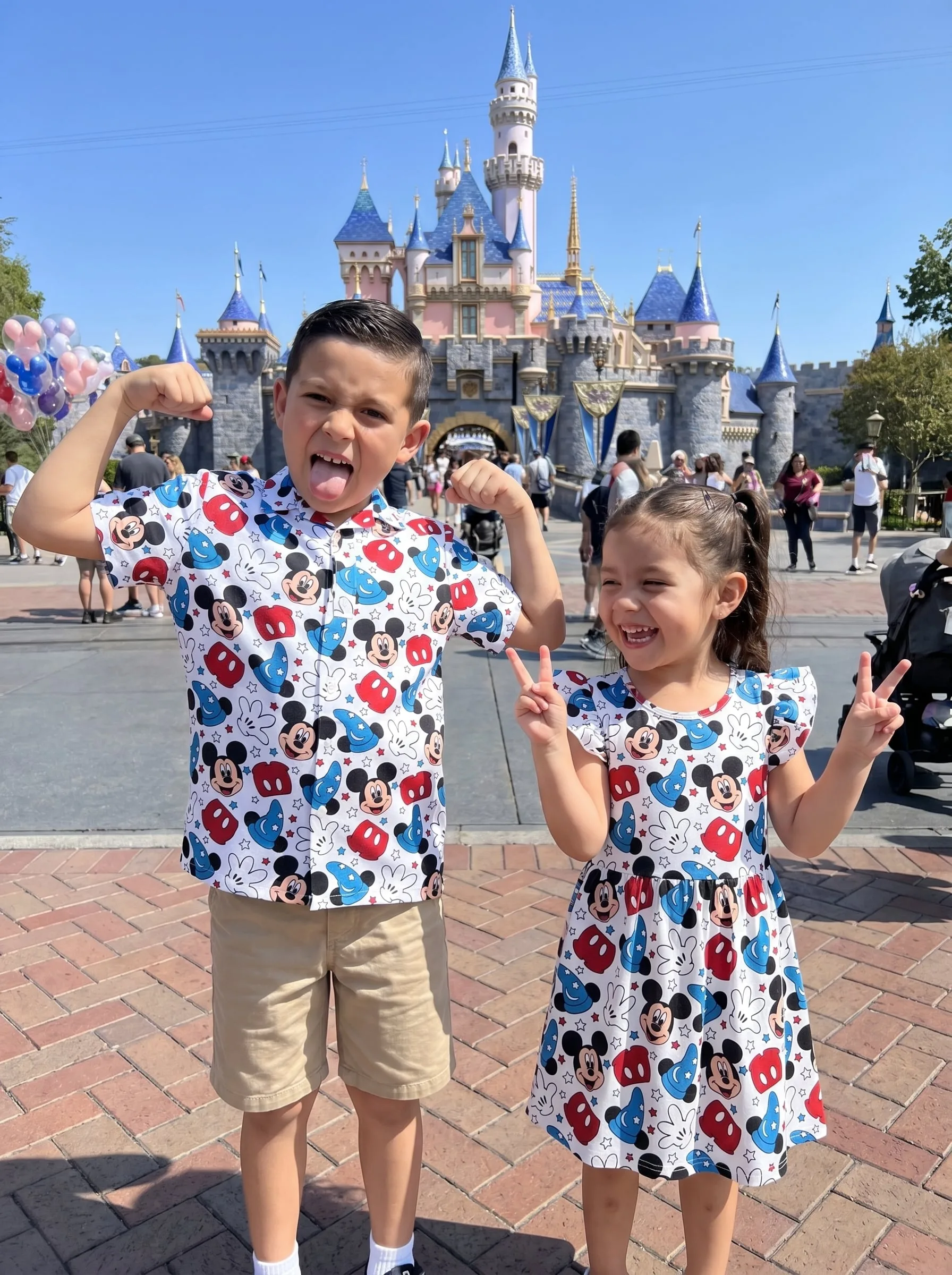 Sorcerer Mickey Matching Family Set, Disney Family Vacation Outfit, Disneyland Trip Clothes - Image 4