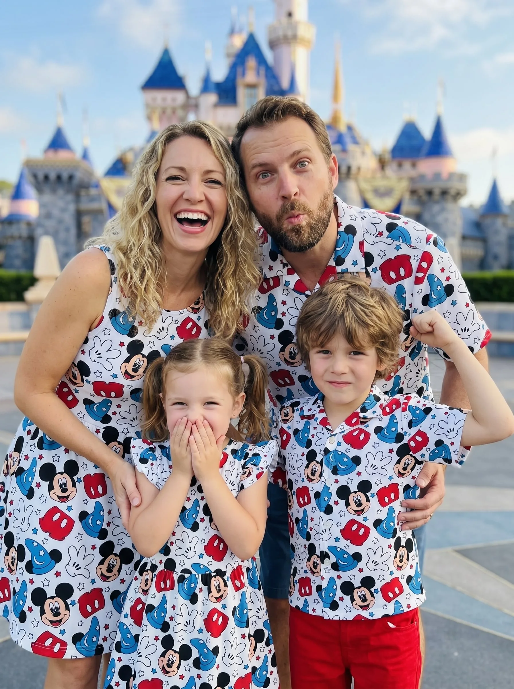 Sorcerer Mickey Matching Family Set, Disney Family Vacation Outfit, Disneyland Trip Clothes - Image 3