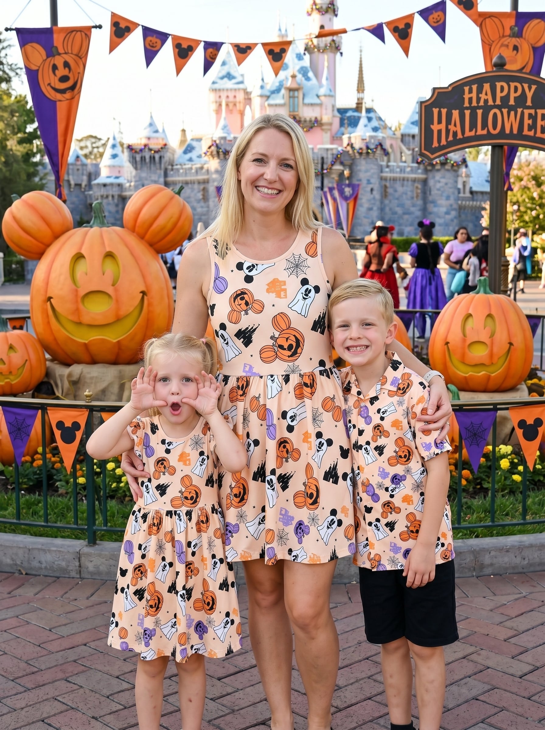 Disney Halloween Matching Family Set, Mickey Halloween Outfit, Disneyland Family Trip Clothes - Image 5