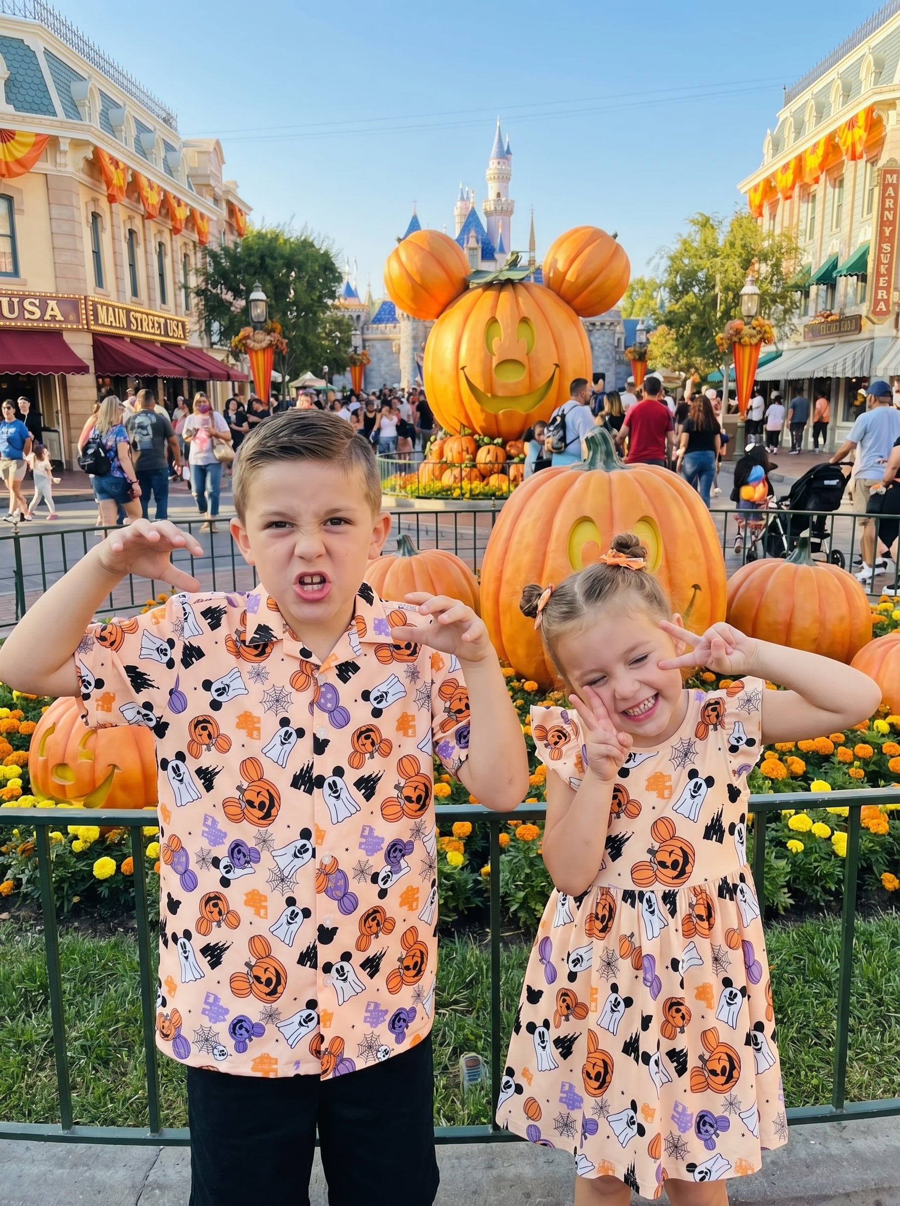Disney Halloween Matching Family Set, Mickey Halloween Outfit, Disneyland Family Trip Clothes - Image 4