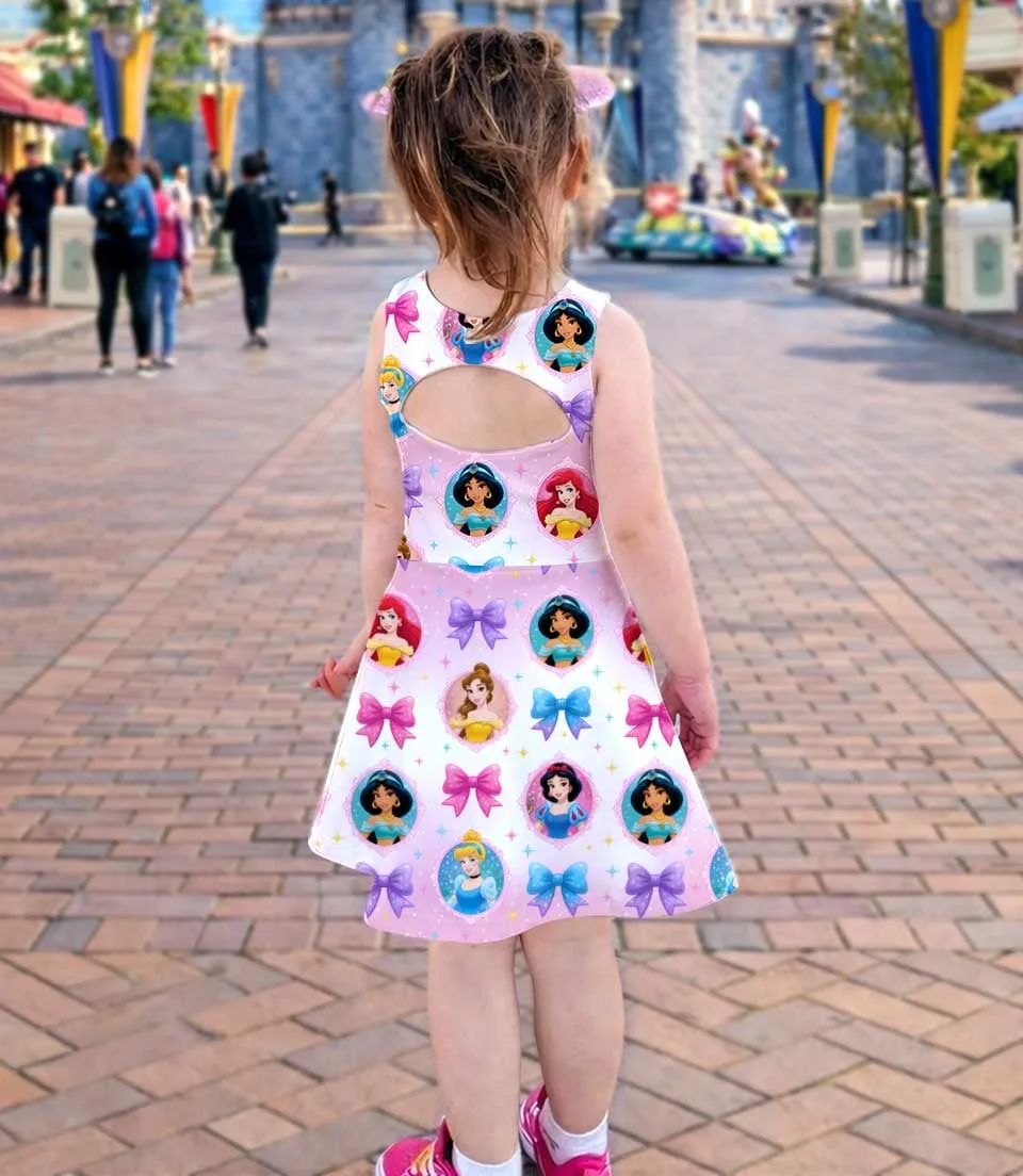 Disney Princess Matching Mom and Me Dress Set, Family Vacation Theme Park Outfit - Image 4