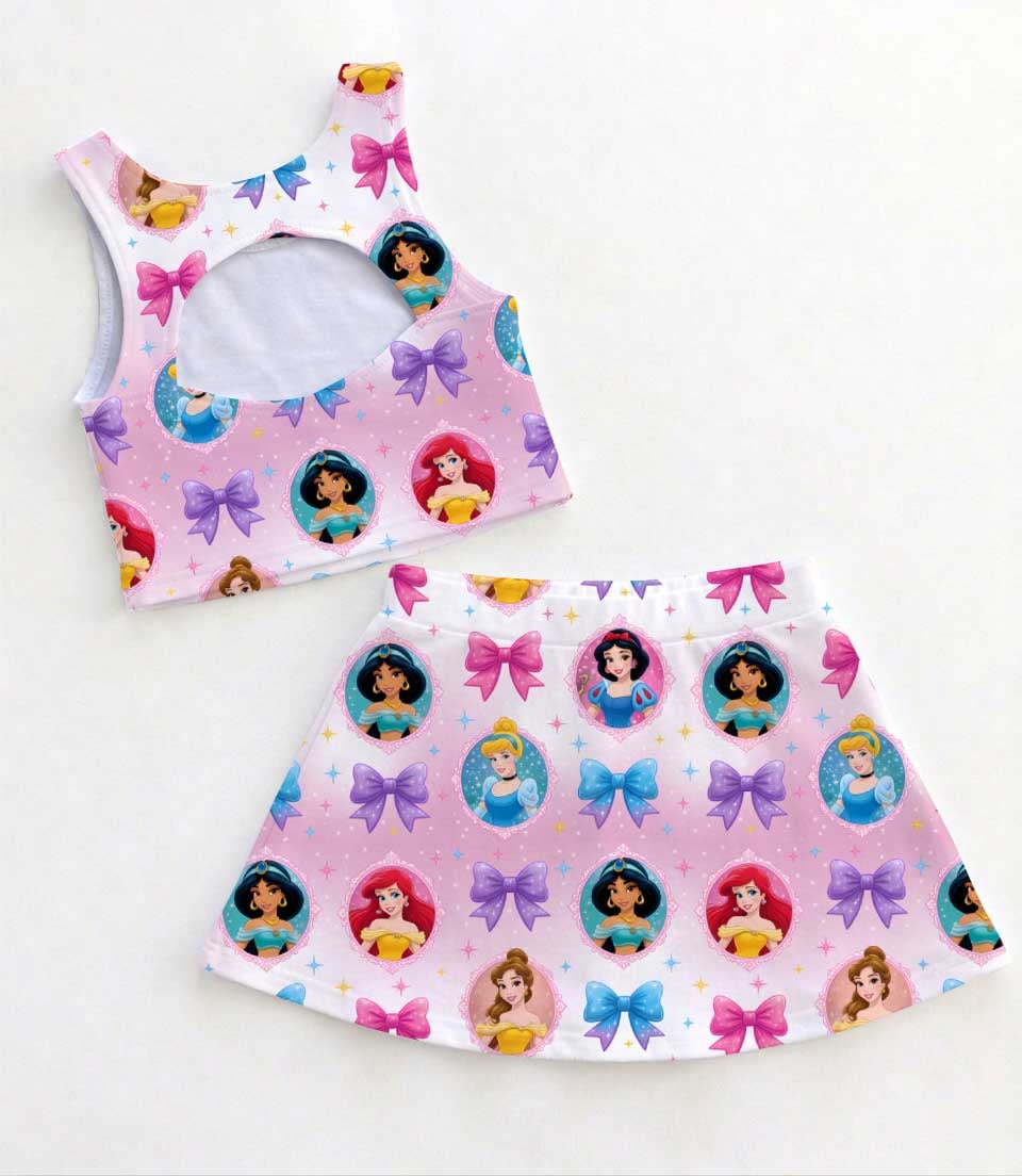 Disney Princess Matching Mom and Me Dress Set, Family Vacation Theme Park Outfit - Image 2