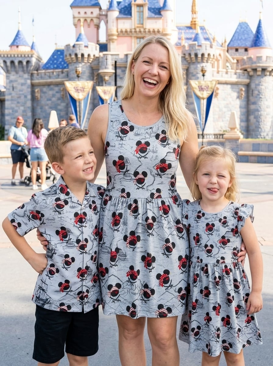 Mickey Halloween Matching Family Set, Disney Family Vacation Outfit, Disneyland Trip Clothes - Image 2